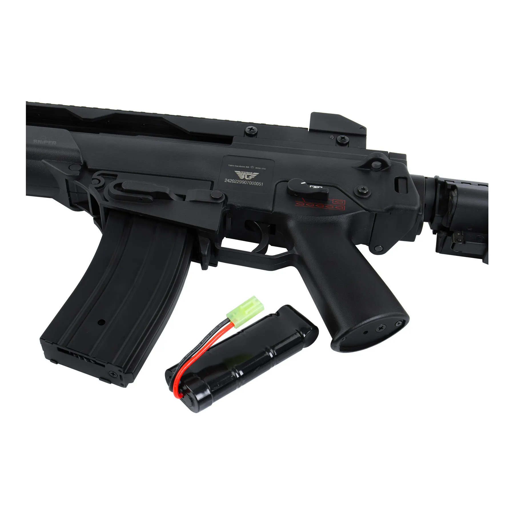 JG Mod. 39 C Operator (S)AEG, Black