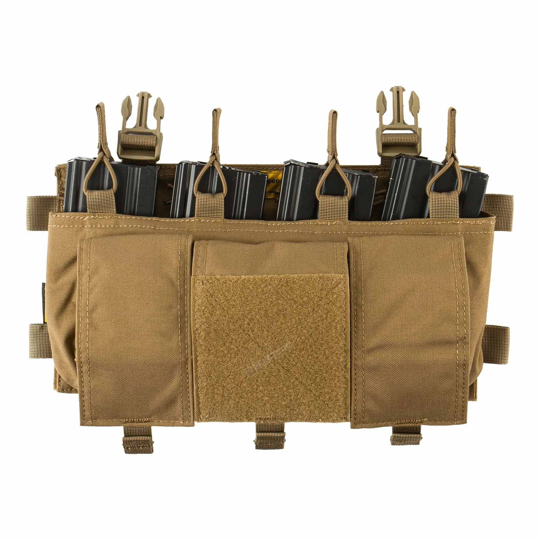 MF Style Quad M4 Placard, Coyote