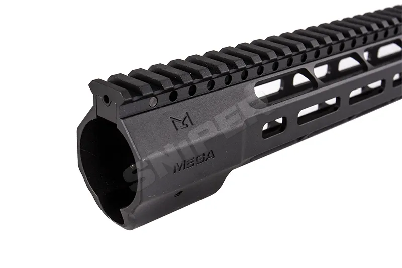 Mega Arms Wedge Lock Rail, 14 Zoll, schwarz