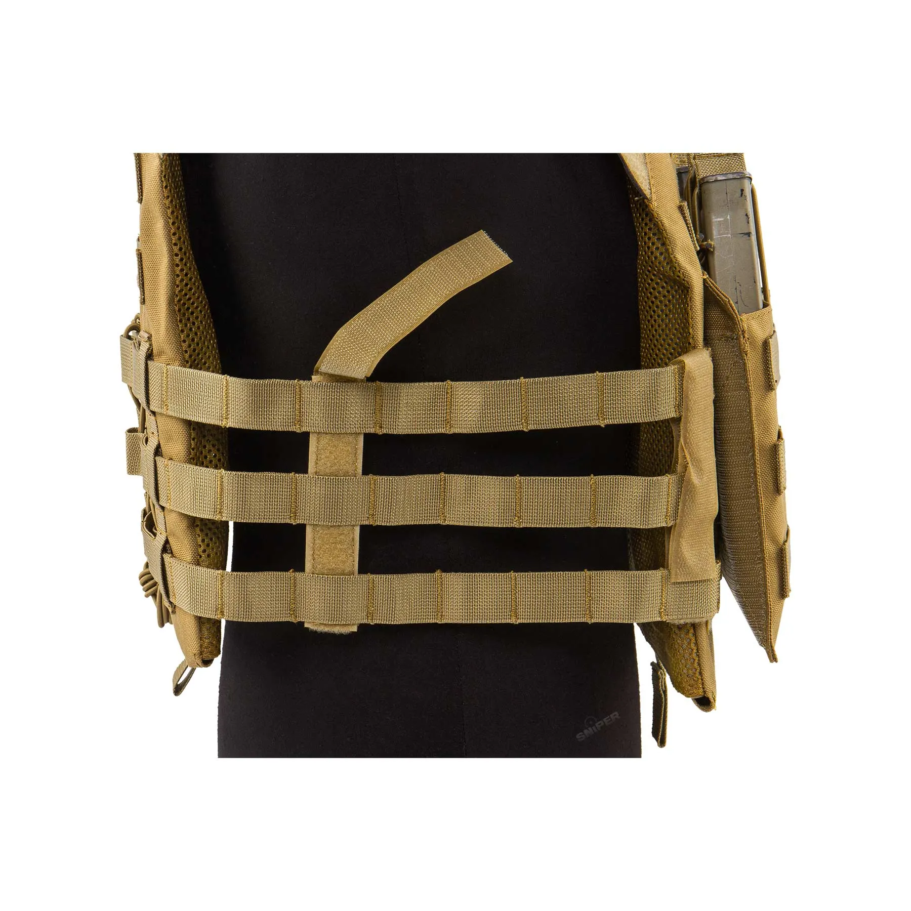 Lancer JPC Plattenträger w/ Retention, Tan