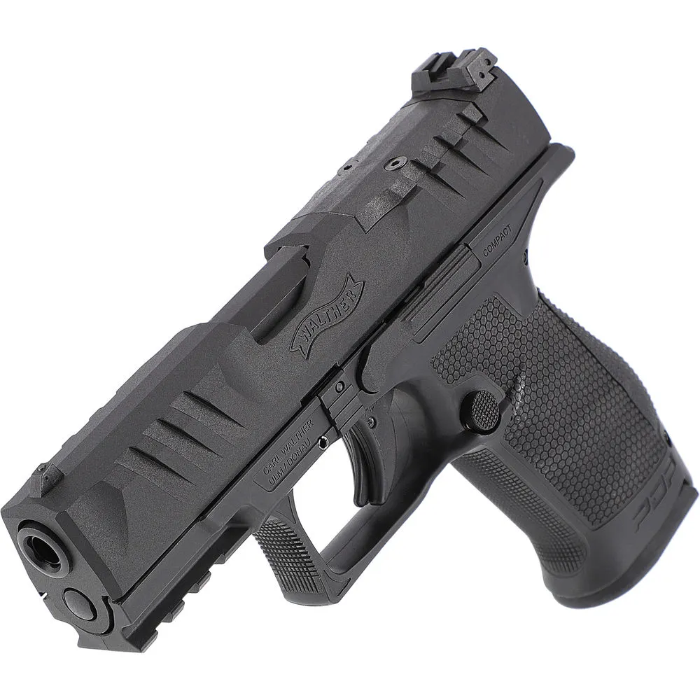 Walther PDP Compact 4" GBB Airsoft Pistole, Black Walther PDP Compact 4" GBB Airsoft Pistole, Black