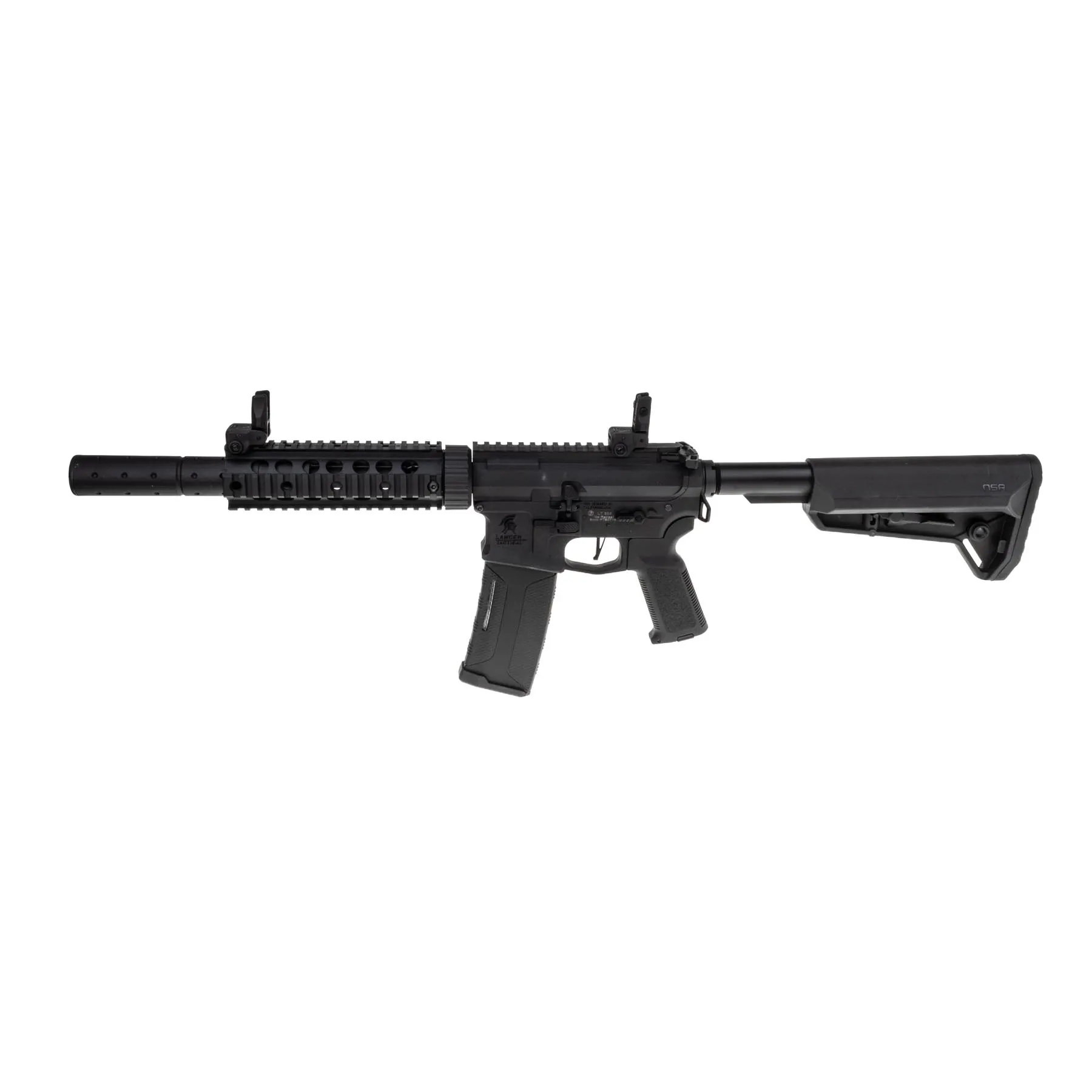 Lancer M4 SD NSR New Version w/ Nebula ETU (S)AEG, Black