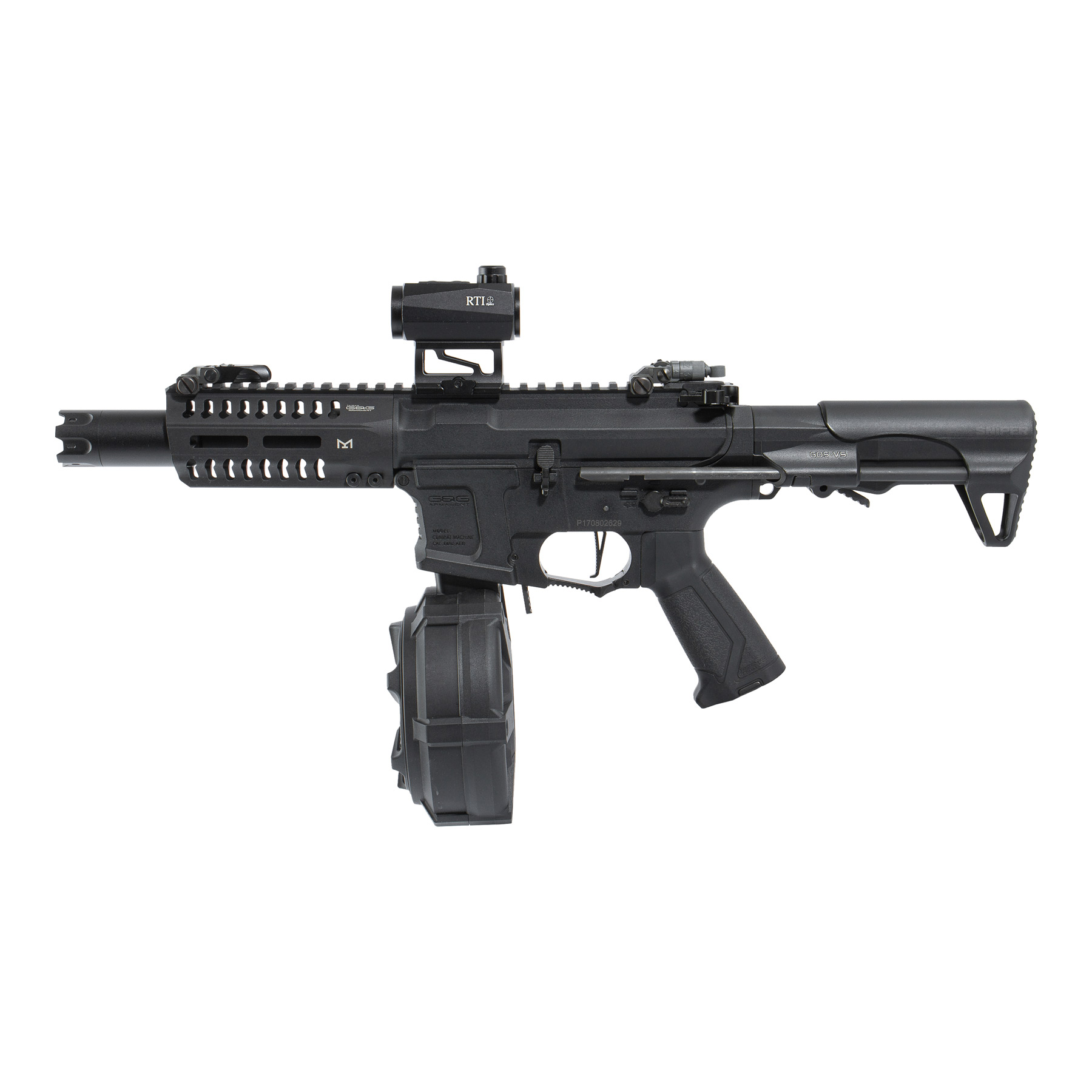 Prep my Airsoft - ARP 9 ETU < 0,5 Joule, AEG Softair Gewehr, Black