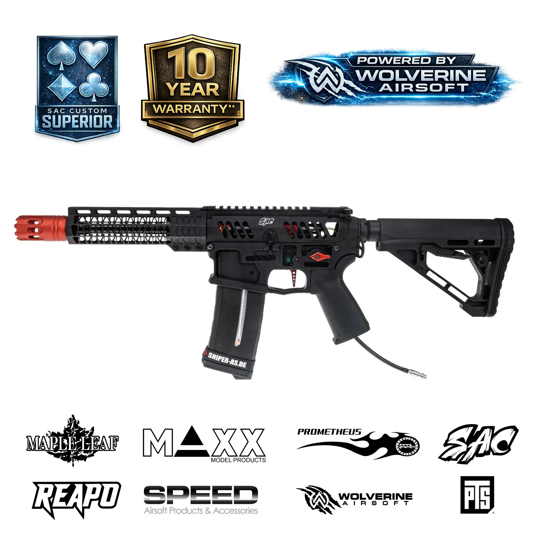 SAC AR EXO - "Black Dahlia", HPA