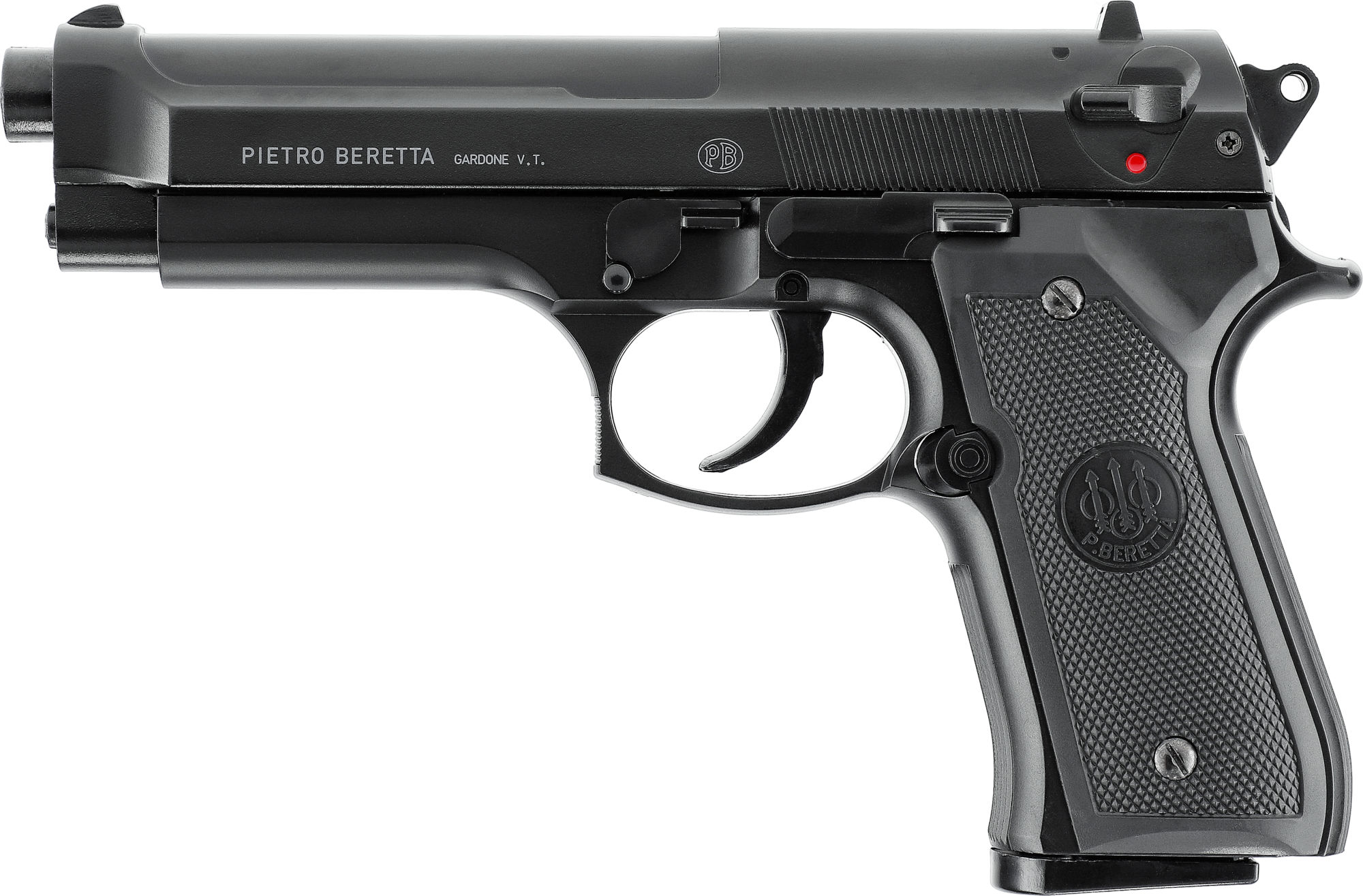 Beretta Mod. 92 FS Federdruck Pistole < 0,5J, Black