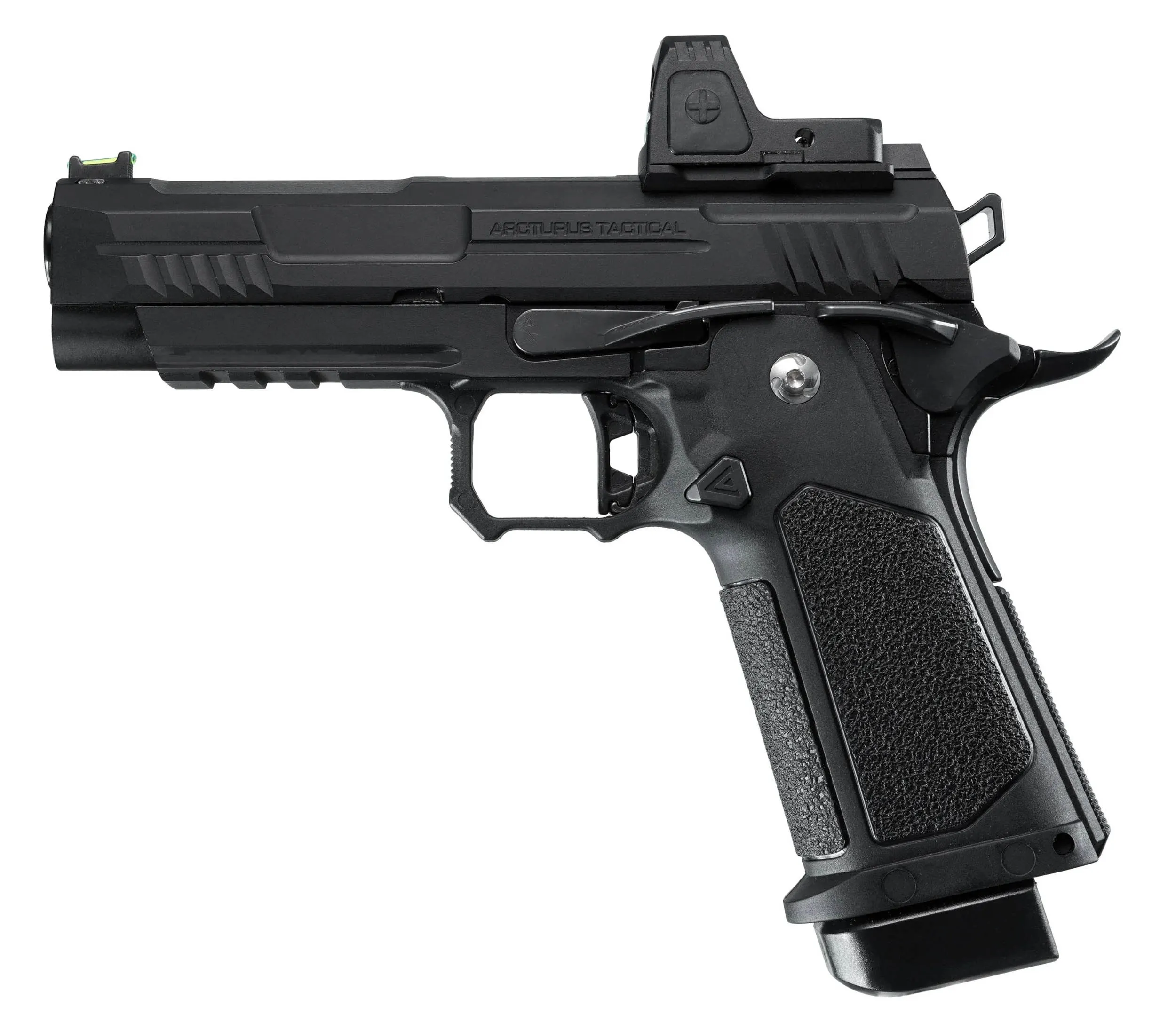 Arcturus Vanguard 4.3 Hi-Capa Optics Ready GBB Pistole, Black