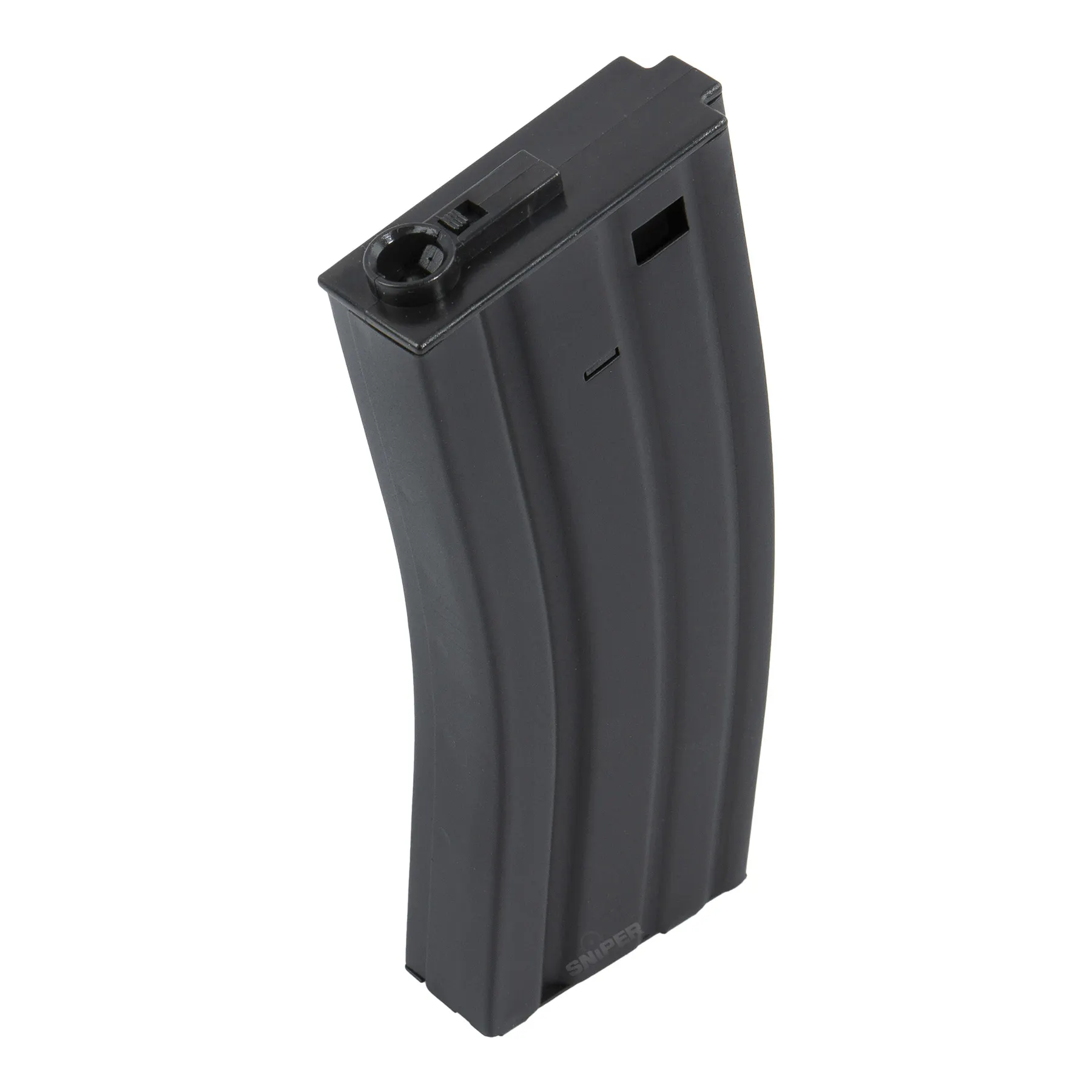 M4 Magazin Midcap Polymer 140rds, Black M4 Magazin Midcap Polymer 140rds, Black