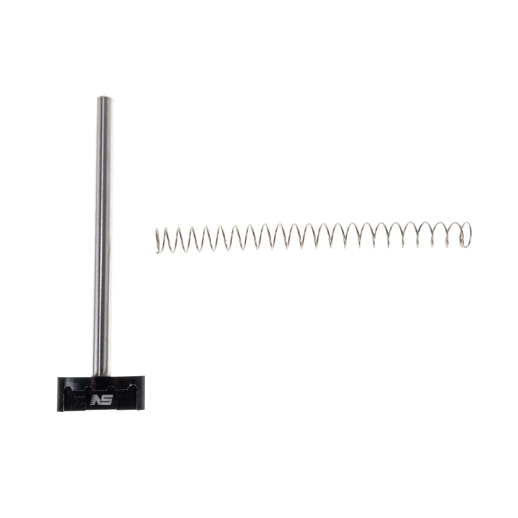 CNC Aluminum / Stainless Steel Guide Rod & 120%Recoil Spring, Black