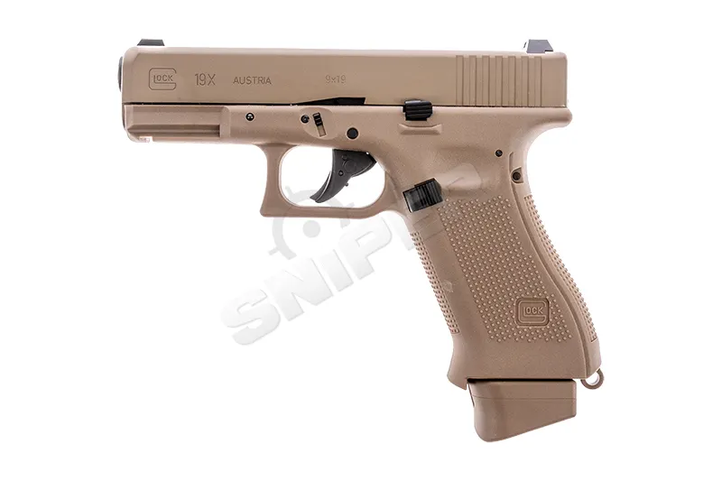 Glock19 X Tan CO2 Softair Pistole