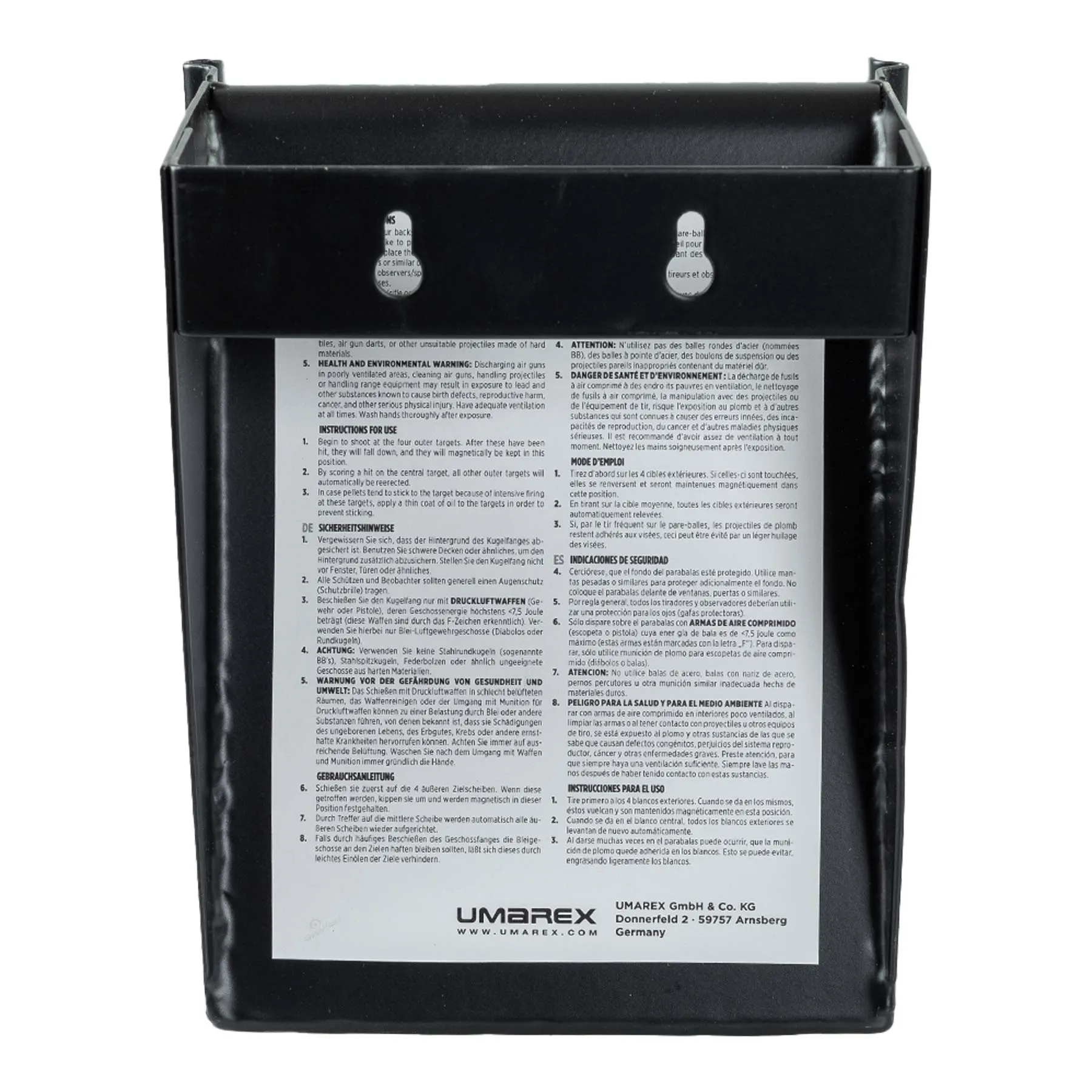 Umarex Pellet Trap Targert, 14x14cm Umarex Pellet Trap Targert, 14x14cm