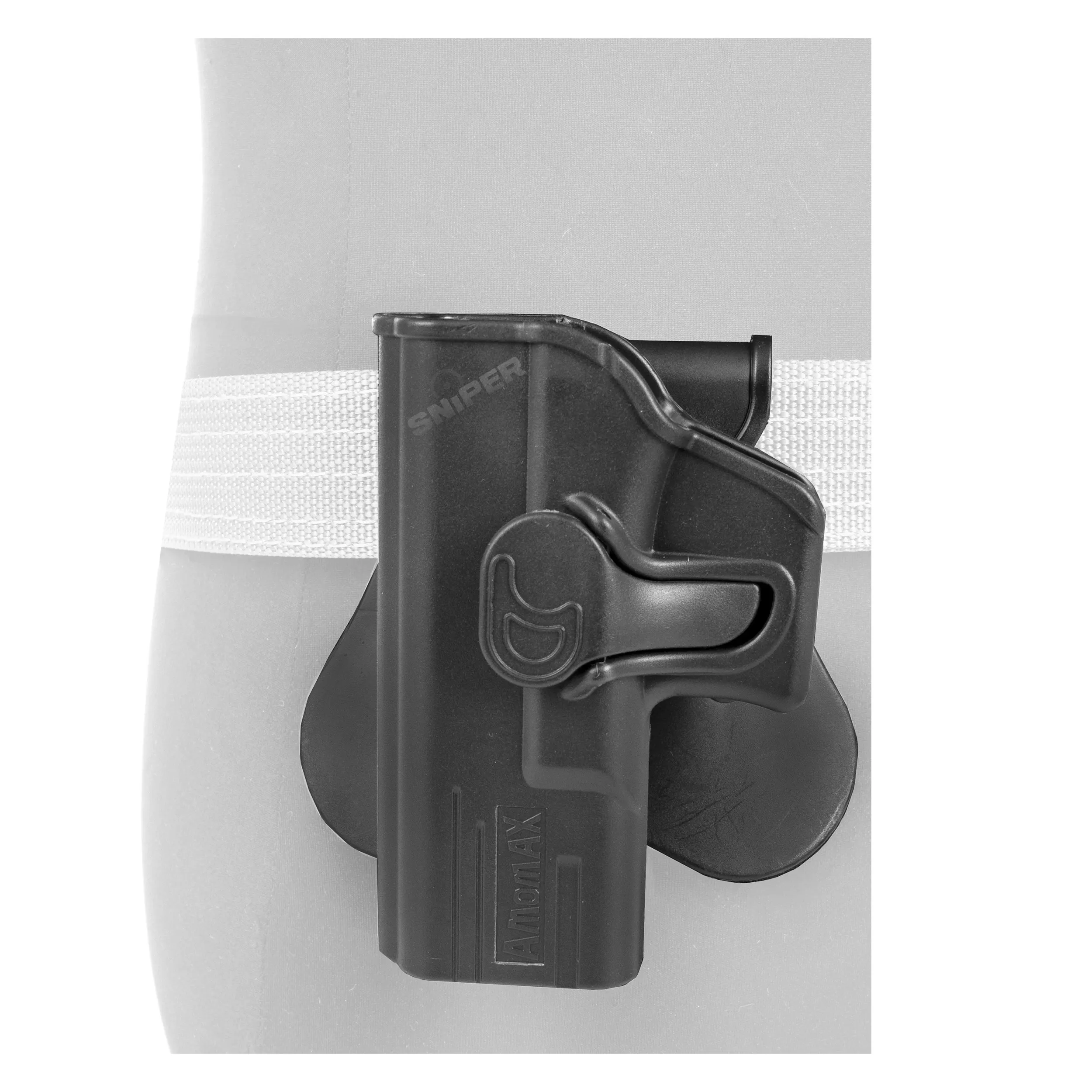 Formholster für Glock Modelle, links, Black