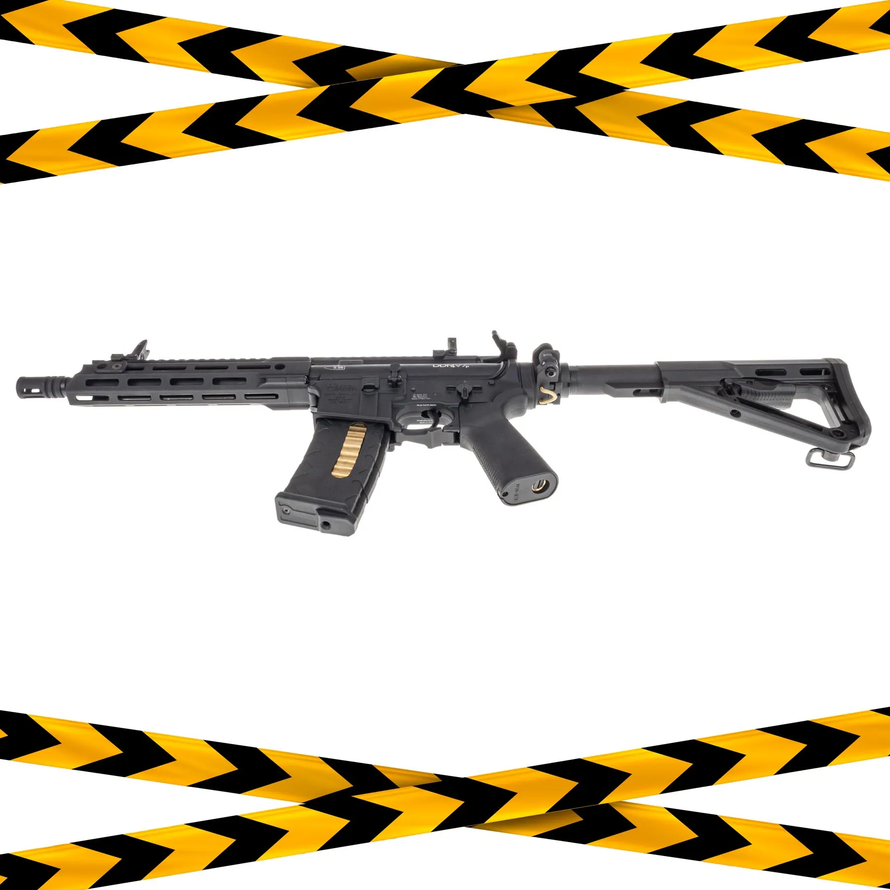 B-Ware EMG Daniel Defense V7P GBB Softair Rifle, Black