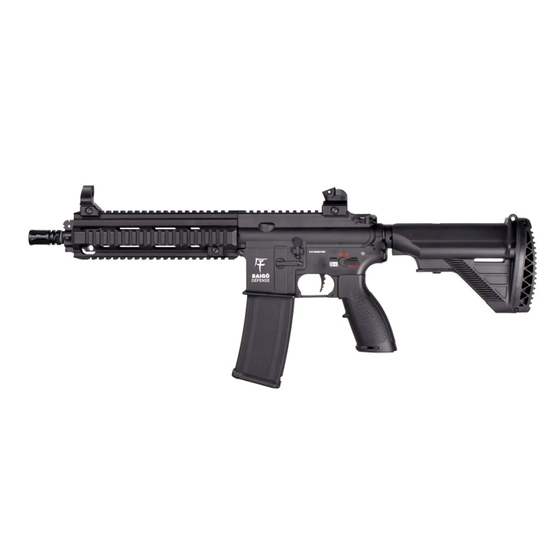 Saigo Defense Shogun ASTER MK1 (S)AEG, Black