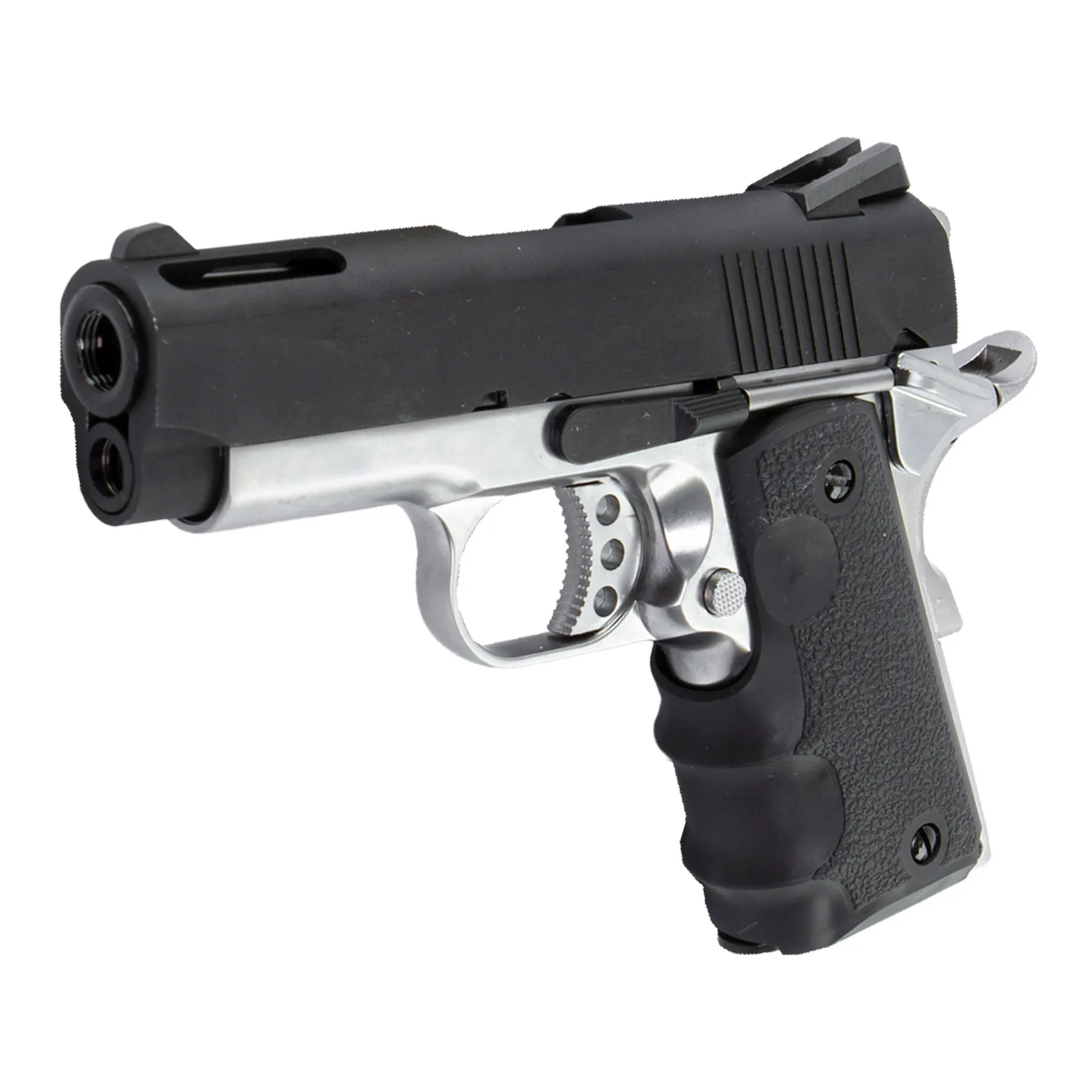 NE1004 Baby 1911, black/ chrome GBB