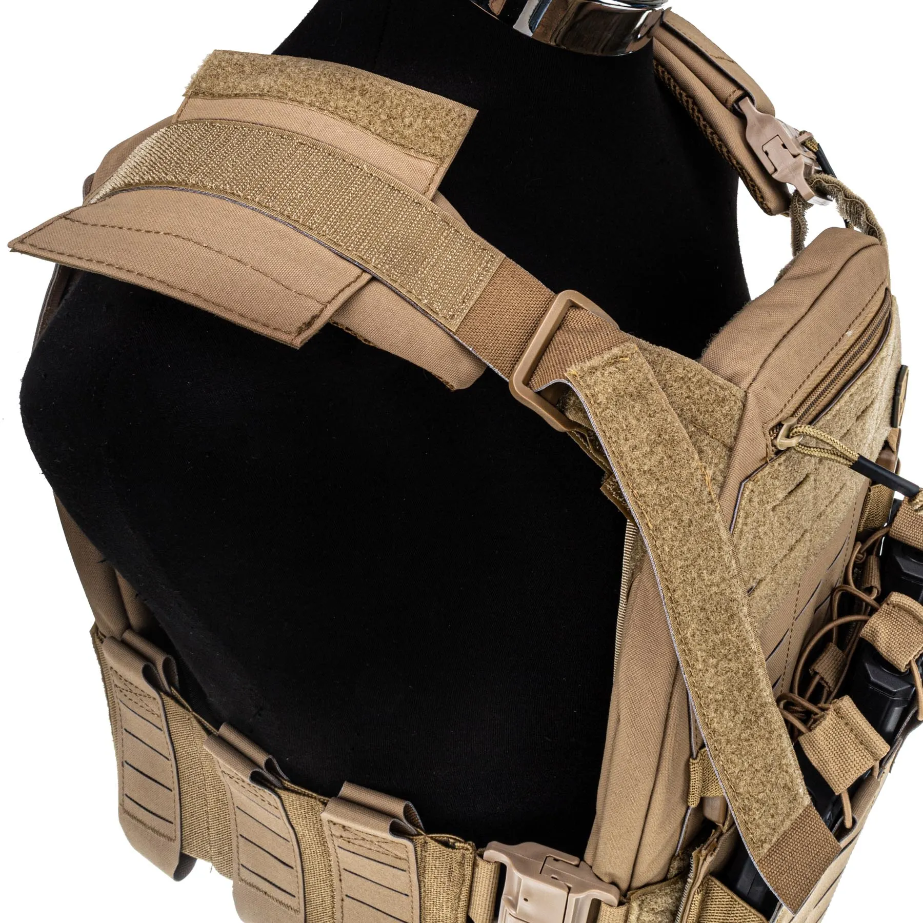 Conquer MQR Vest Plattenträger, Coyote