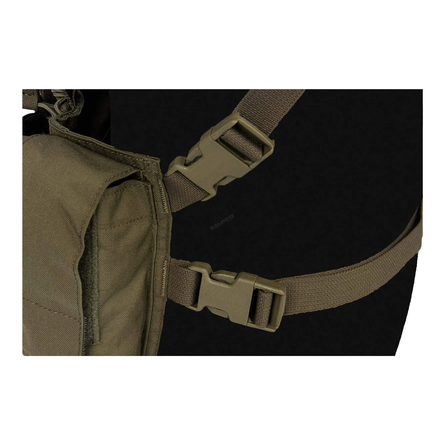 MF style UW GenIV Tactical Chest Rig, Ranger Green