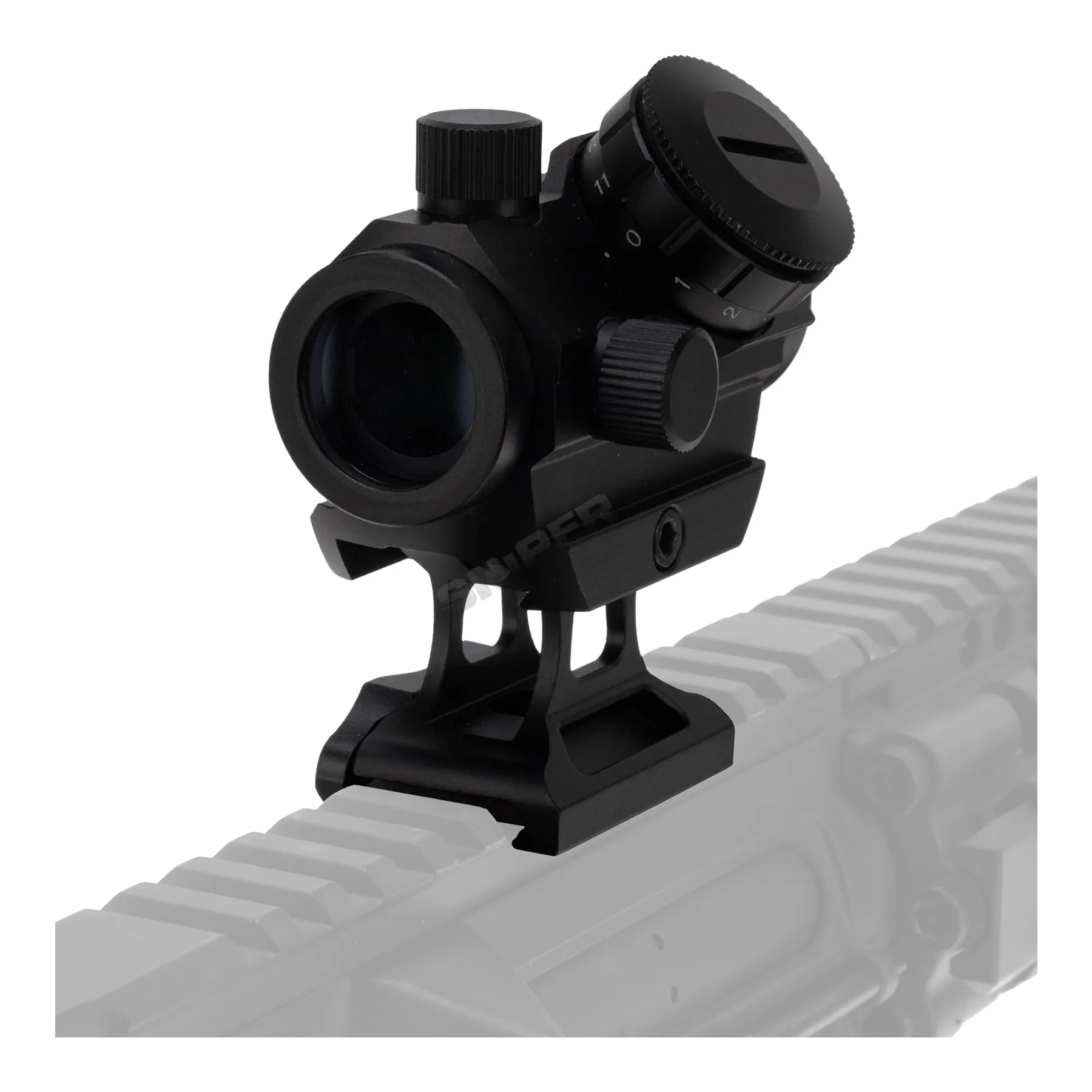 Victoptics RDSL17 T4 1x28 Red Dot Visier, Black