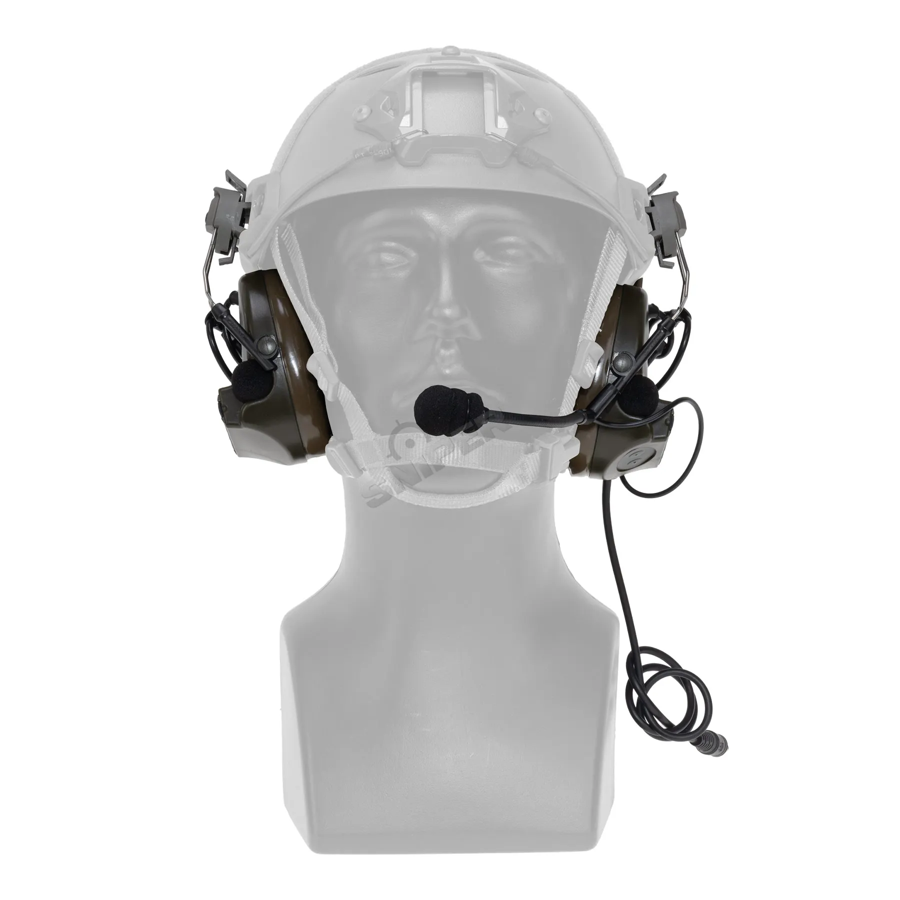 Z-Tactical Z031 Headset für FAST Helme, Foliage Green