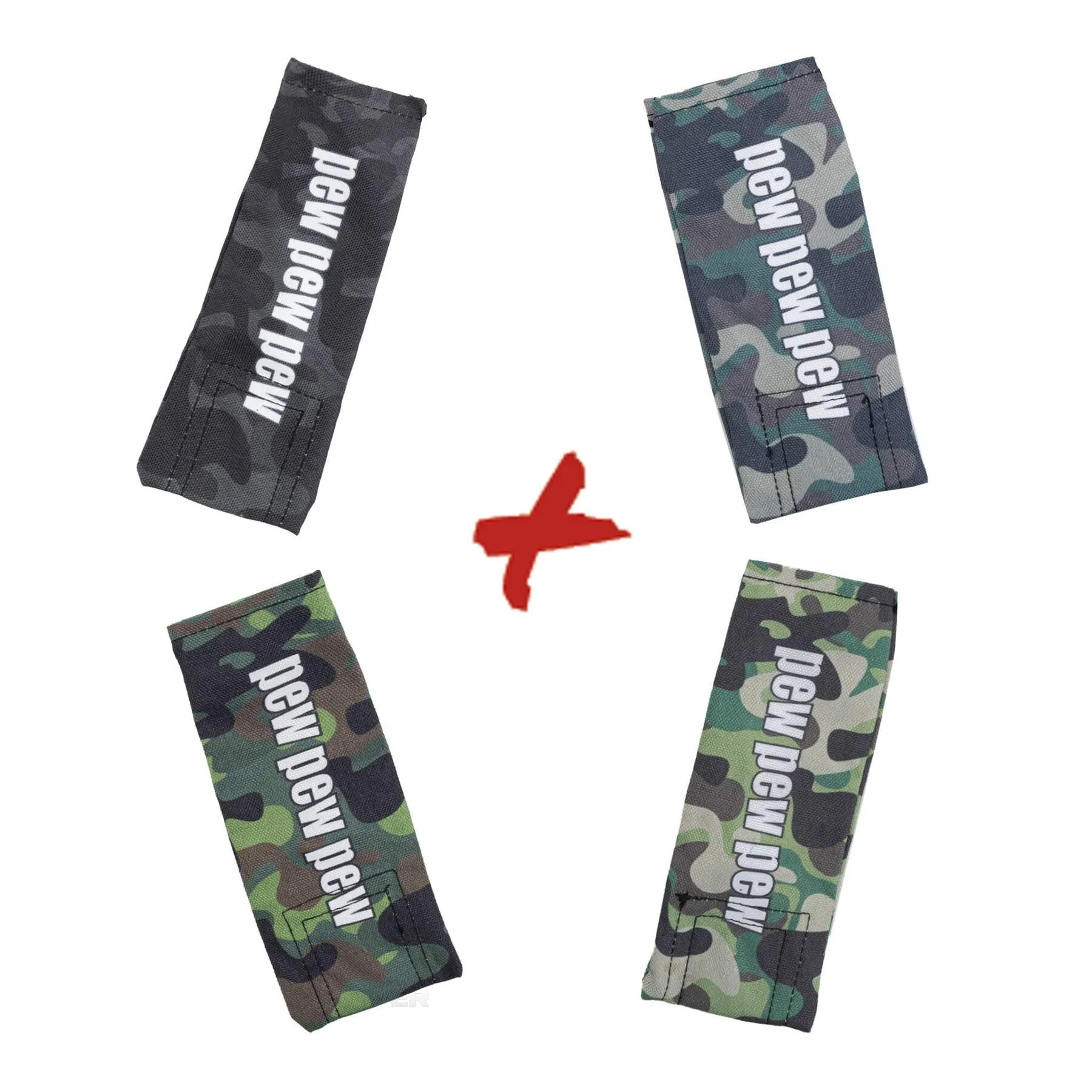 4er Set Laufsocke, 17x7,5cm, Camo Edition