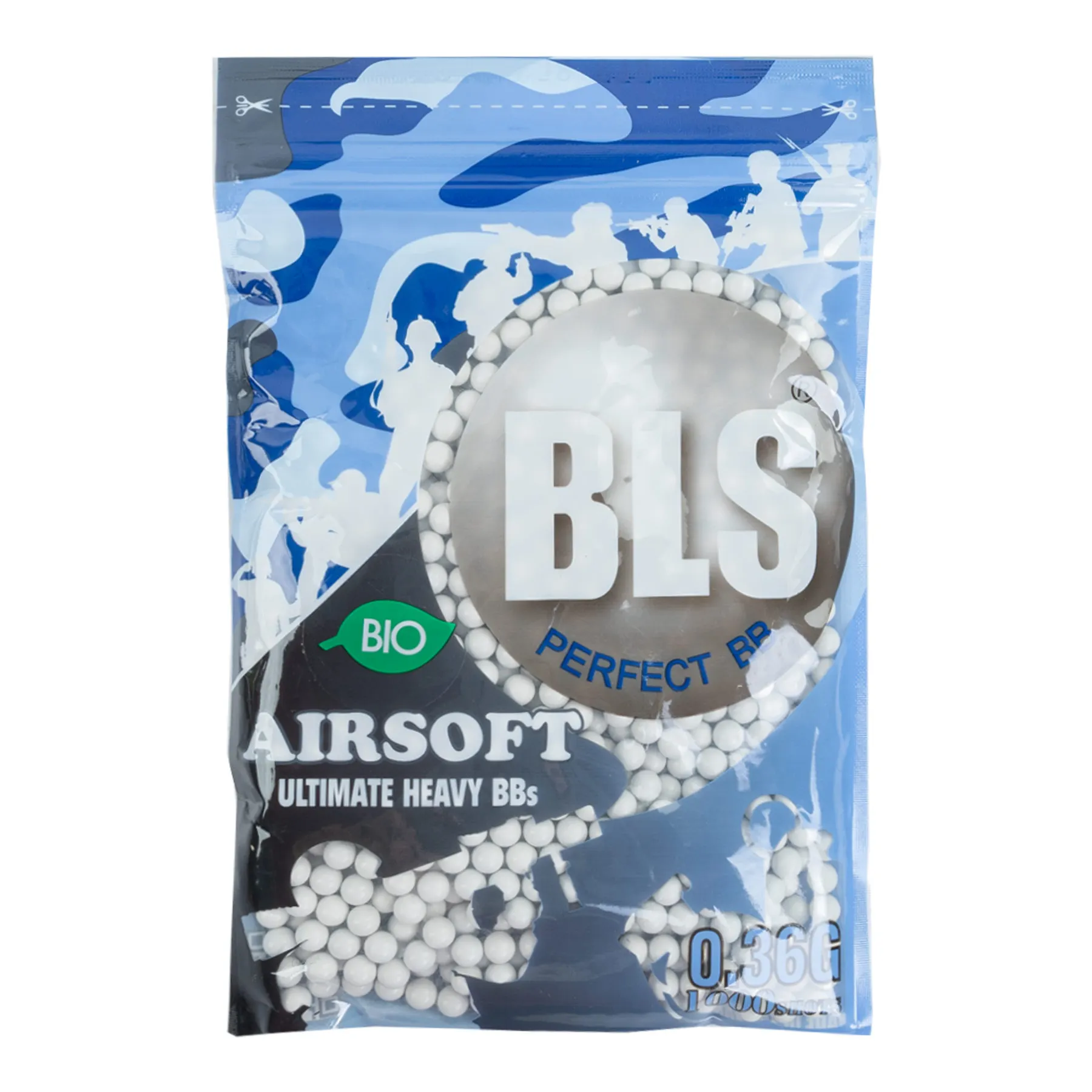 BLS Bio BB´s 0,36g White, 1000rds