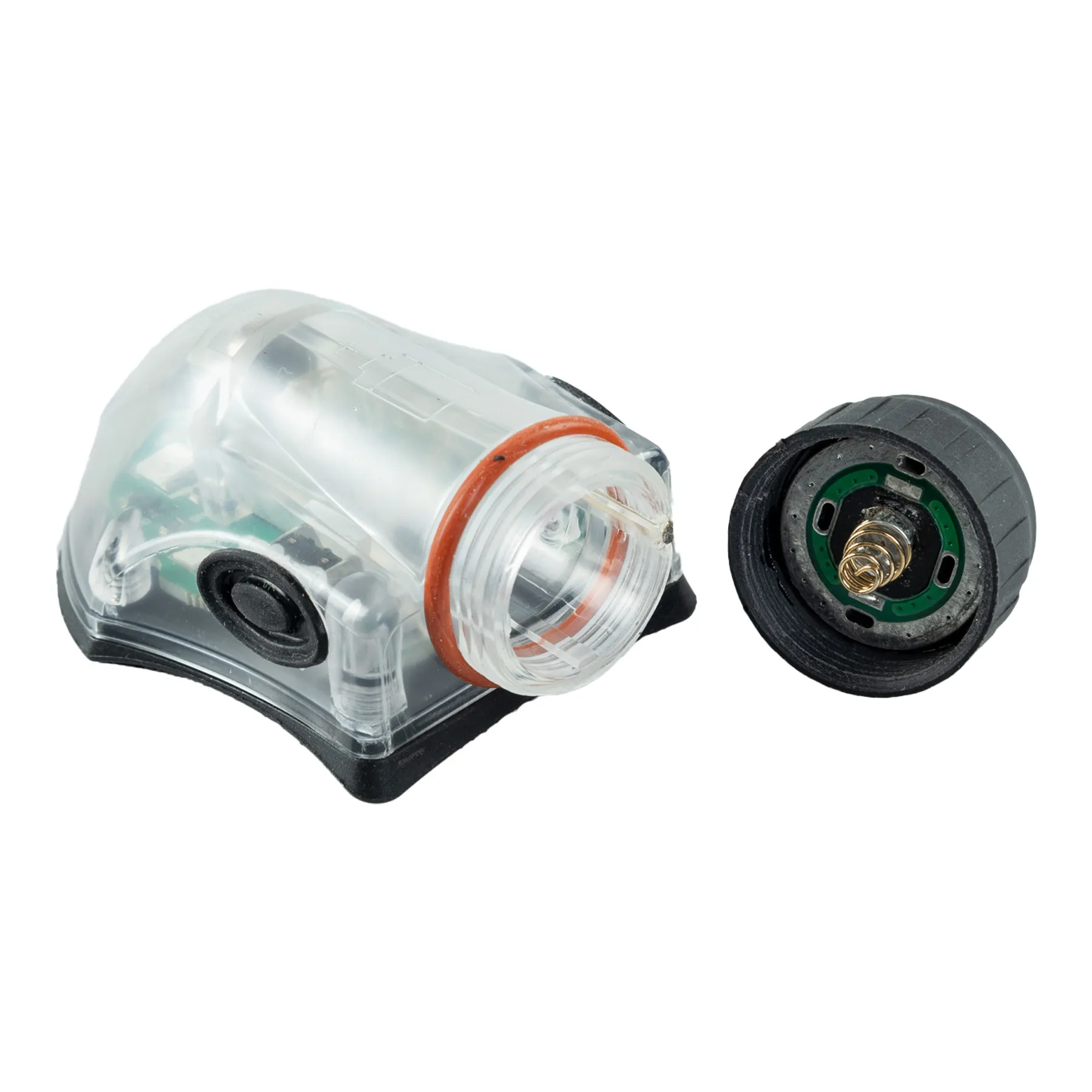 Manta Strobe Light Red Type, Black