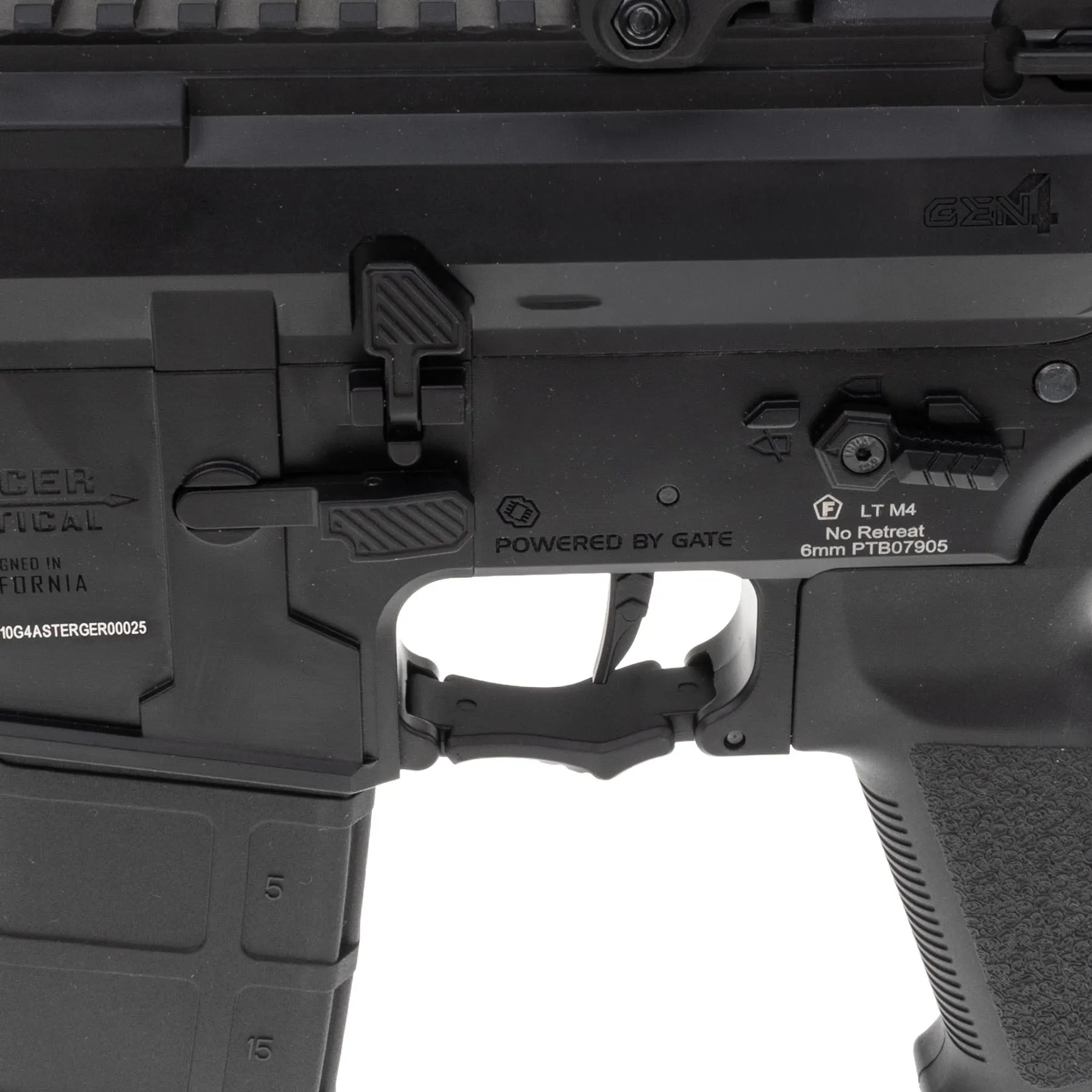 Lancer Tactical Predator 10" Gen4 w/ Gate Aster, Black