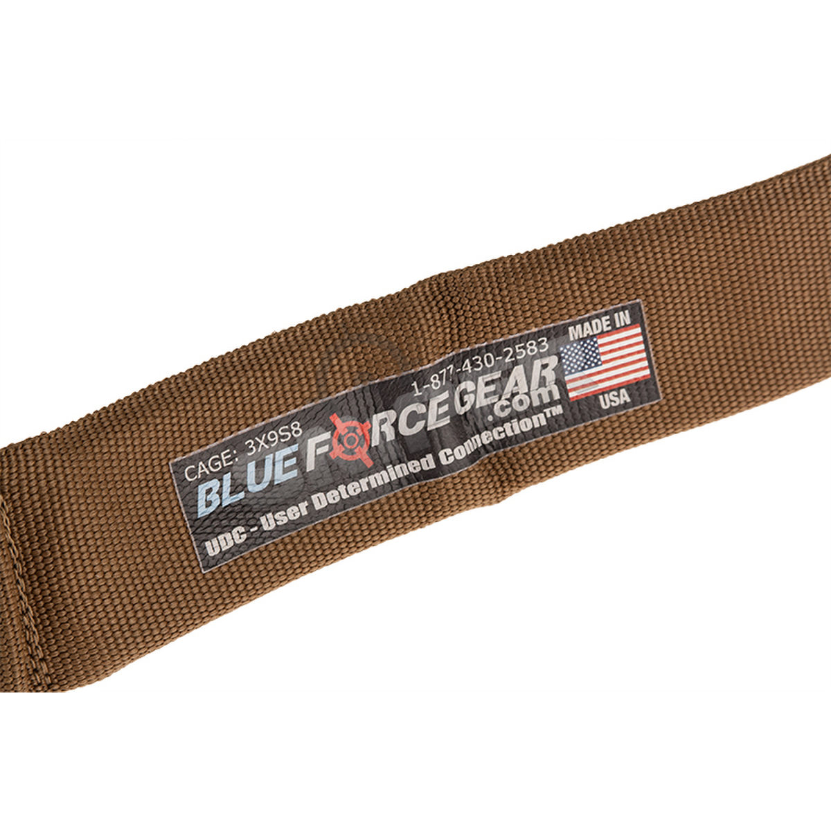 Padded Bungee One Point Snap Hook Sling, Coyote Br