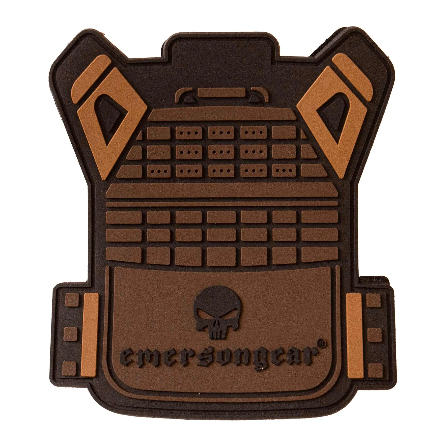 JPC Vest 3D PVC Patch, Coyote