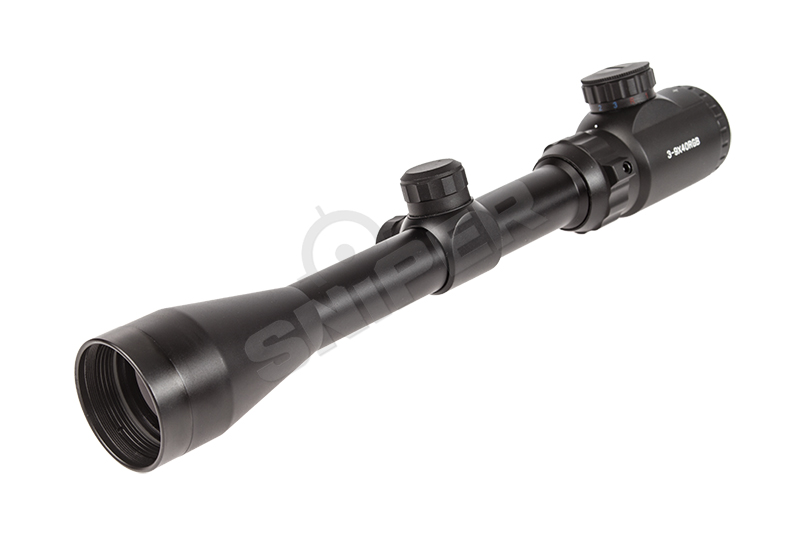 NP Tech 3-9x40 IR Scope, Black