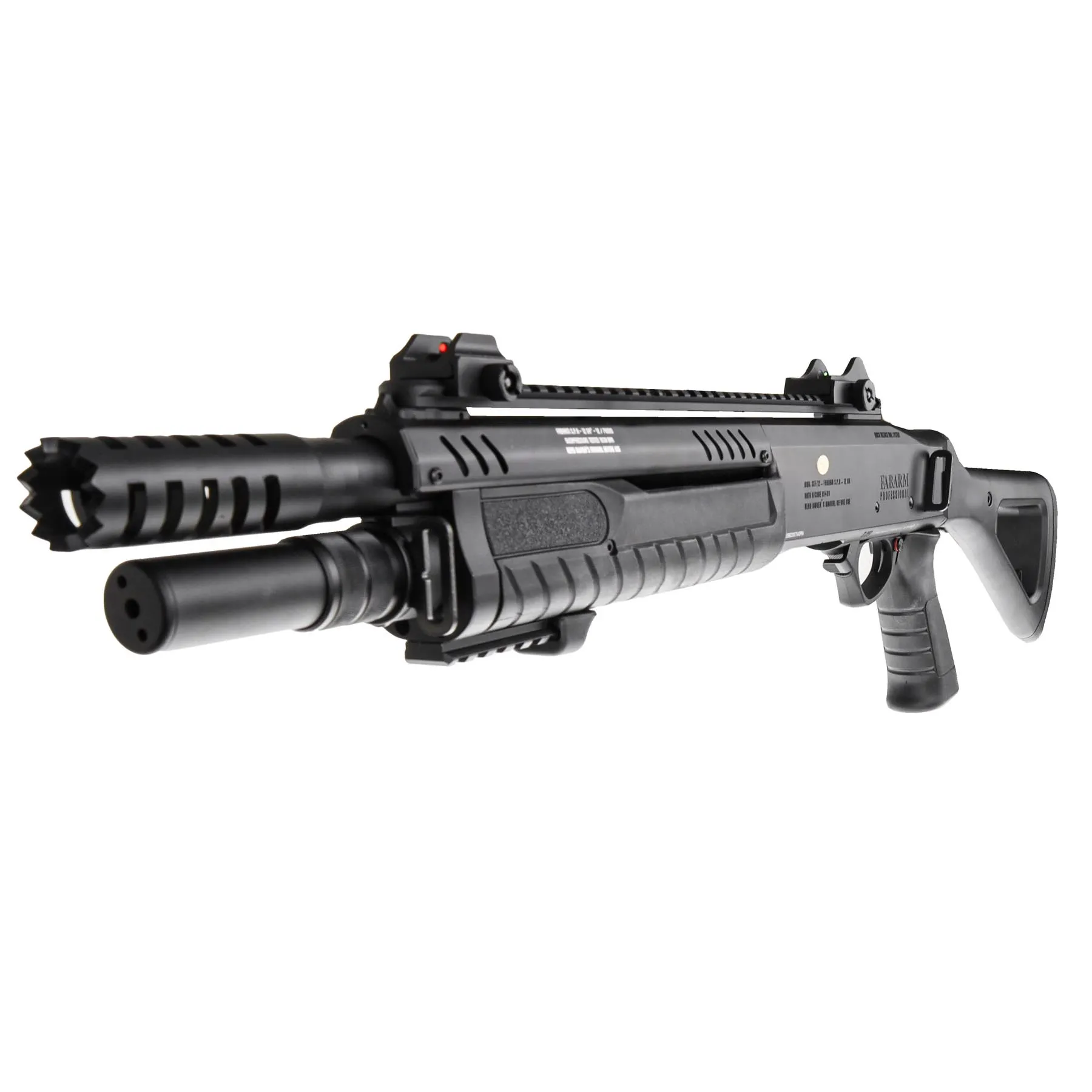 Fabarm STF12 Compact 11" HPA Pumpgun, Black