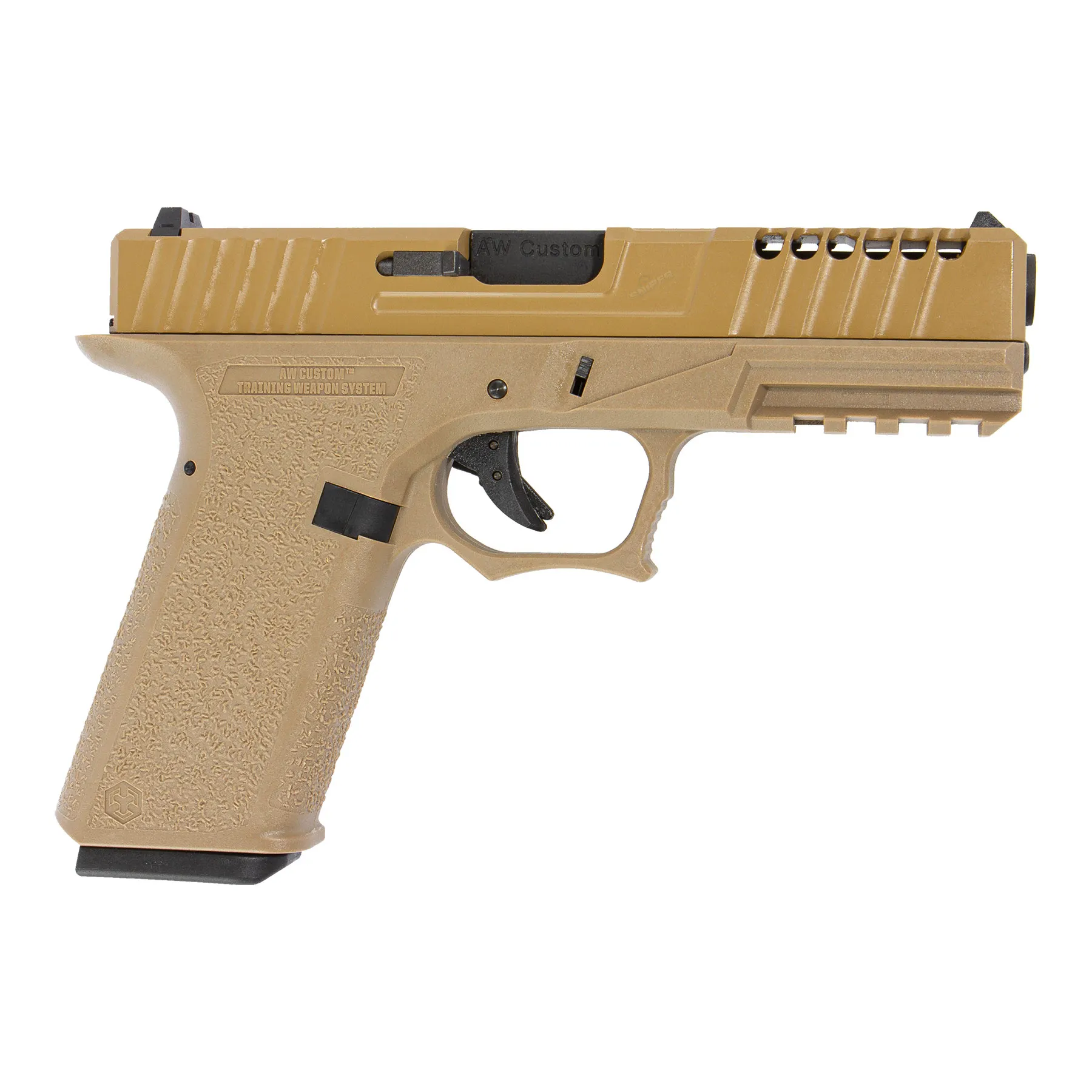 AW Custom VX7 Mod.1 GBB Softair Pistole, FDE