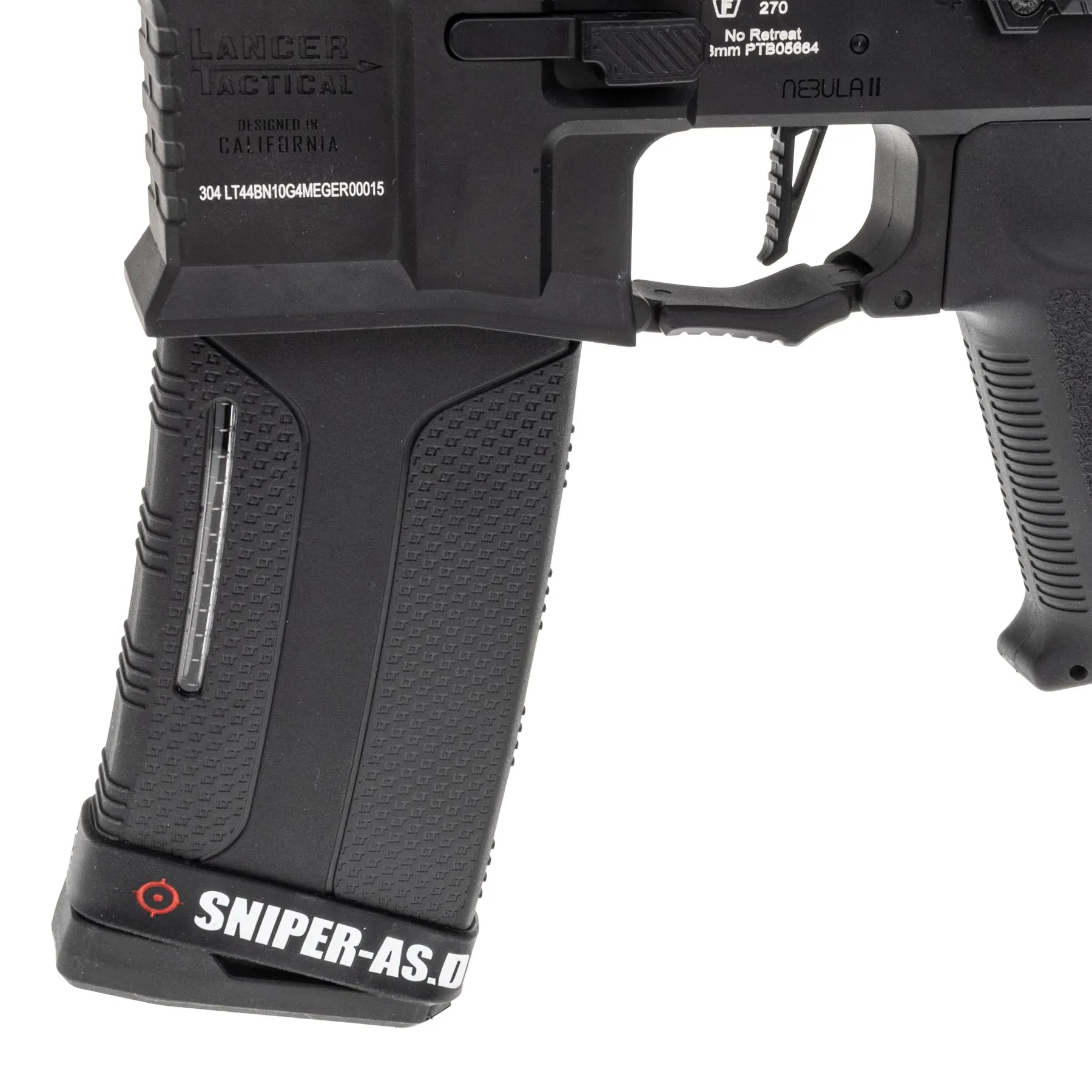 Prep my Airsoft - Lancer LT-44 10" Gen4 w/ Nebula II ETU, Black