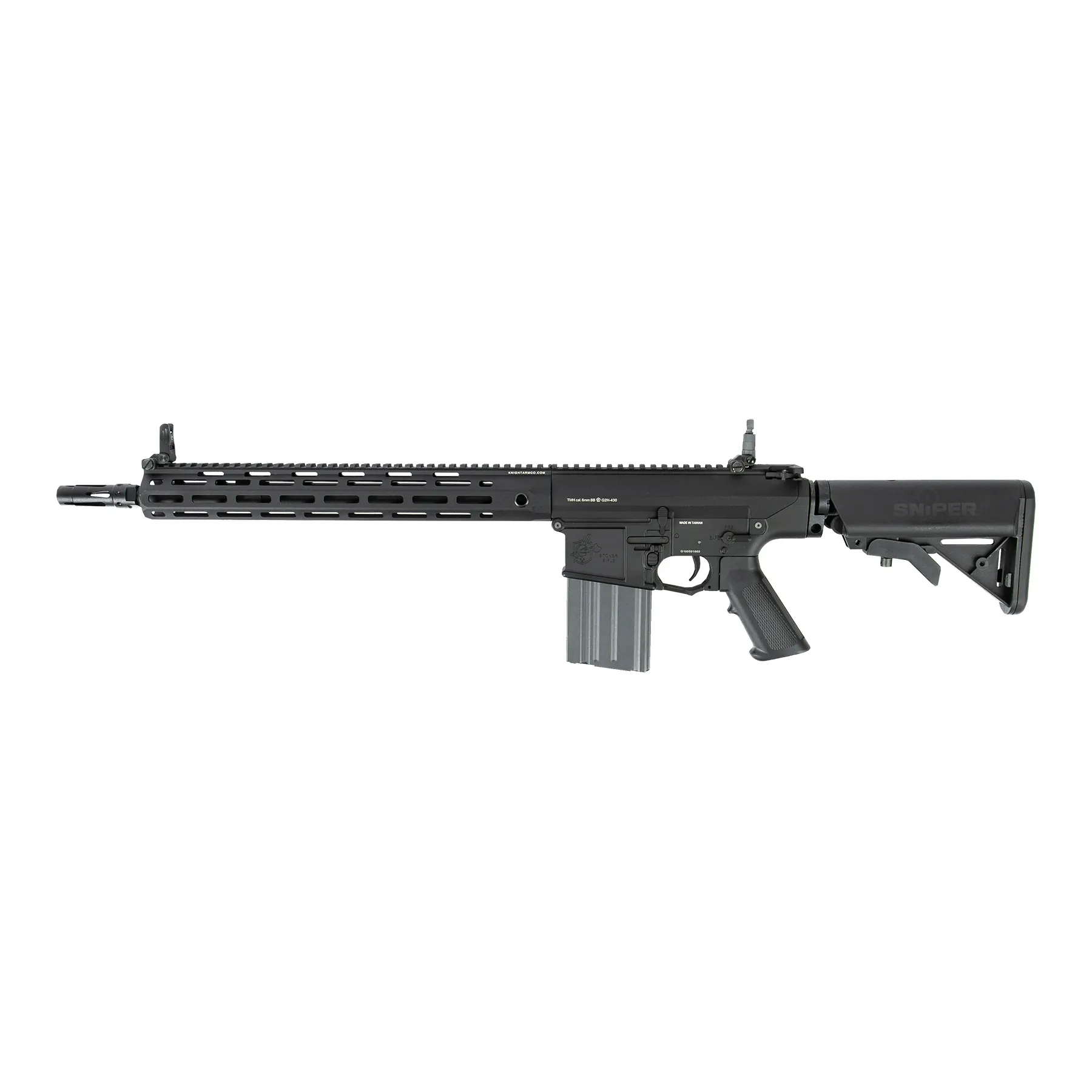 Knights Armament SR25 E2 APC M-LOK Black, (S)AEG Knights Armament SR25 E2 APC M-LOK Black, (S)AEG