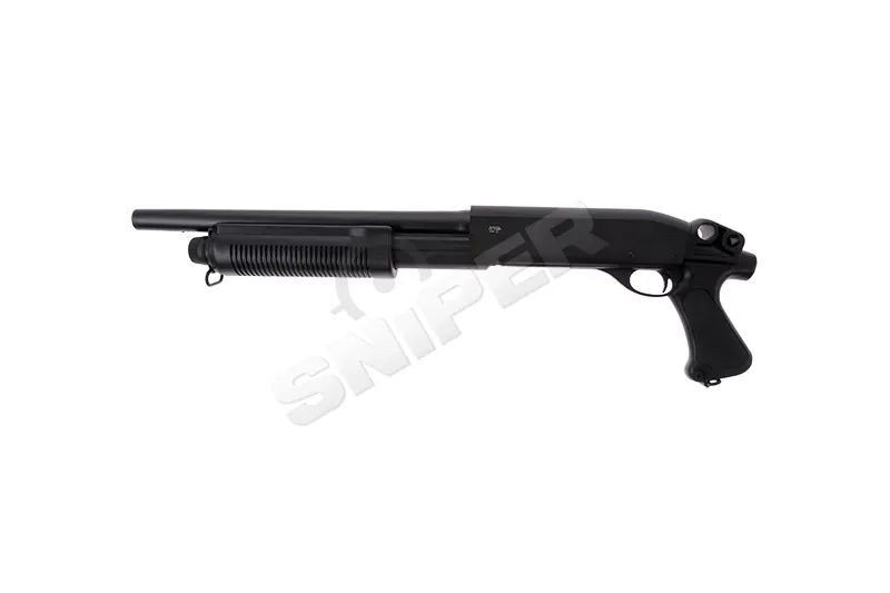 M870 Breacher Tri-Shot Spring Shotgun, Black