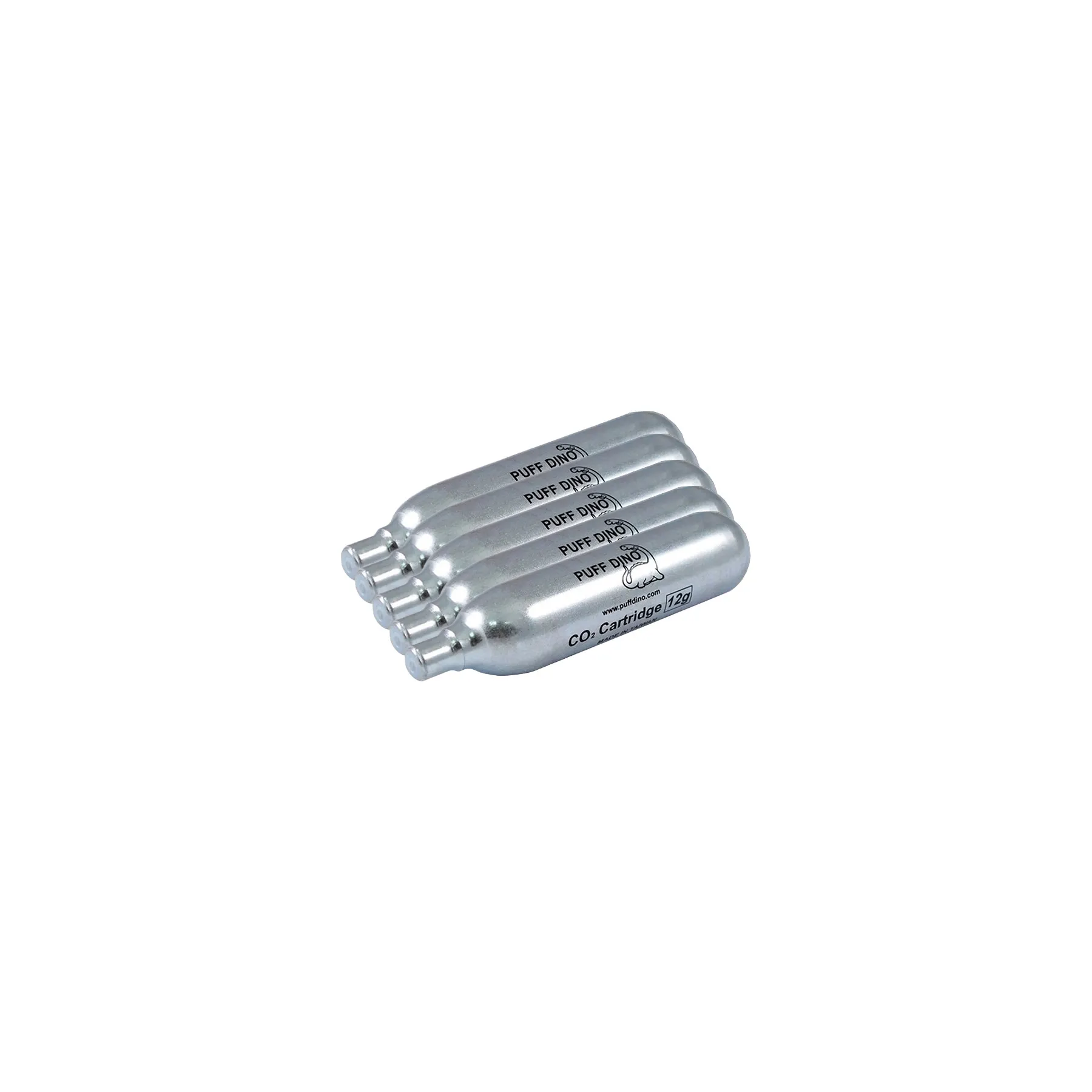 Puff Dino 12g Co2 Kapseln, 5er-Set