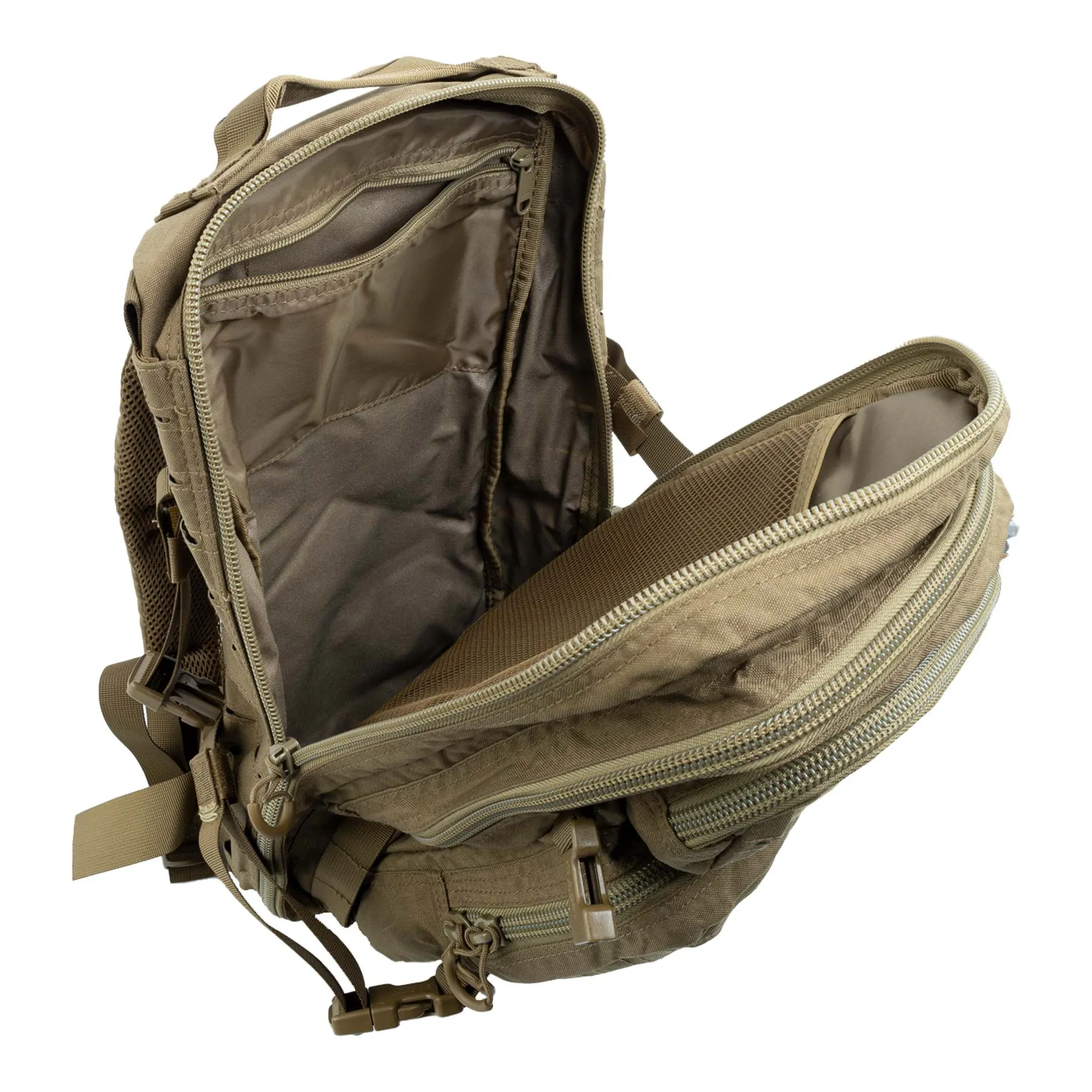 Lasercut 1-Day Assault Rucksack, Coyote
