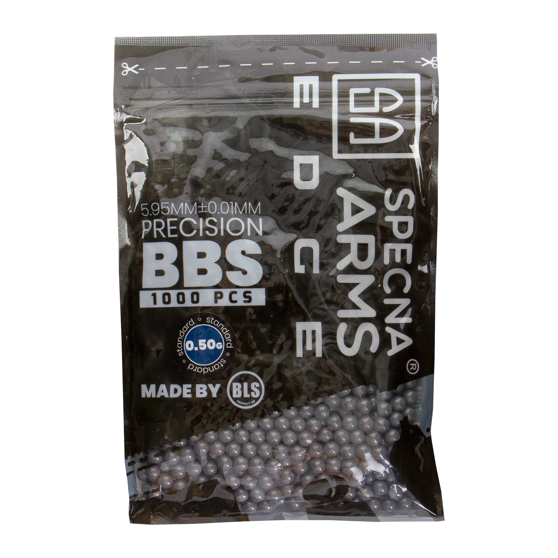 Specna Arms Edge 0,50g BBs, 1000er Beutel, Grey