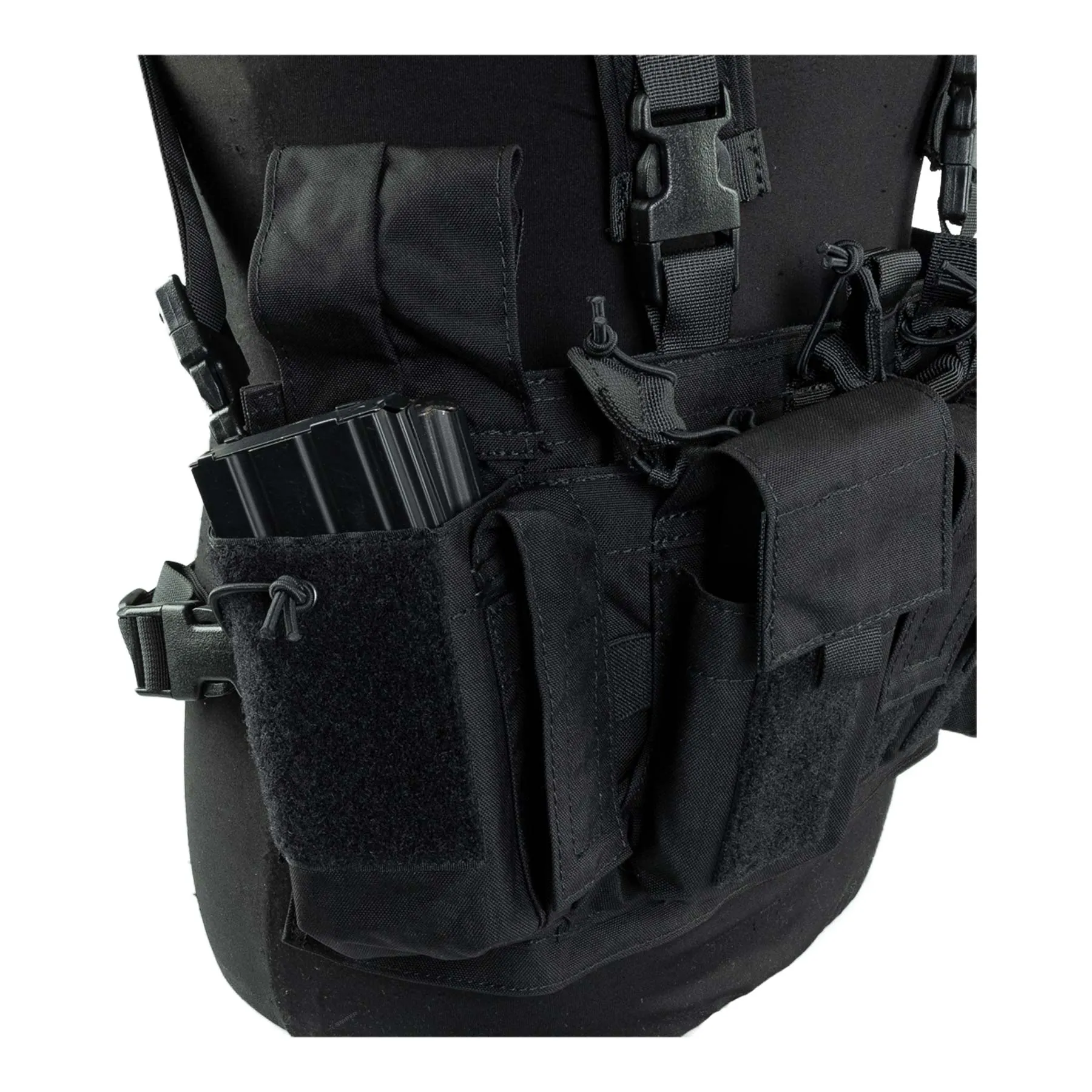 MF style UW GenIV Tactical Chest Rig, Black