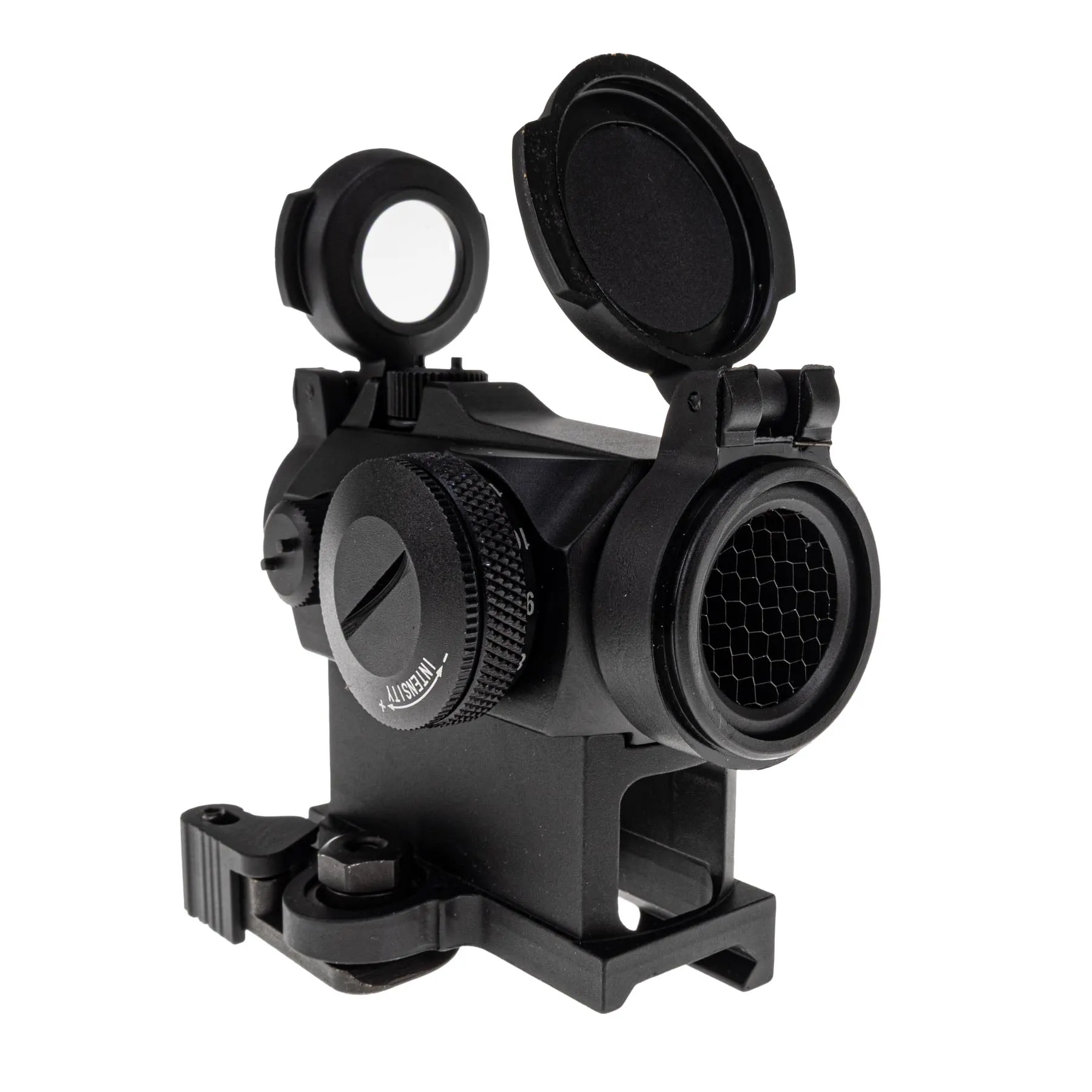 TR02 Red Dot with Killflash, QD Riser Mount, Black TR02 Red Dot with Killflash, QD Riser Mount, Black