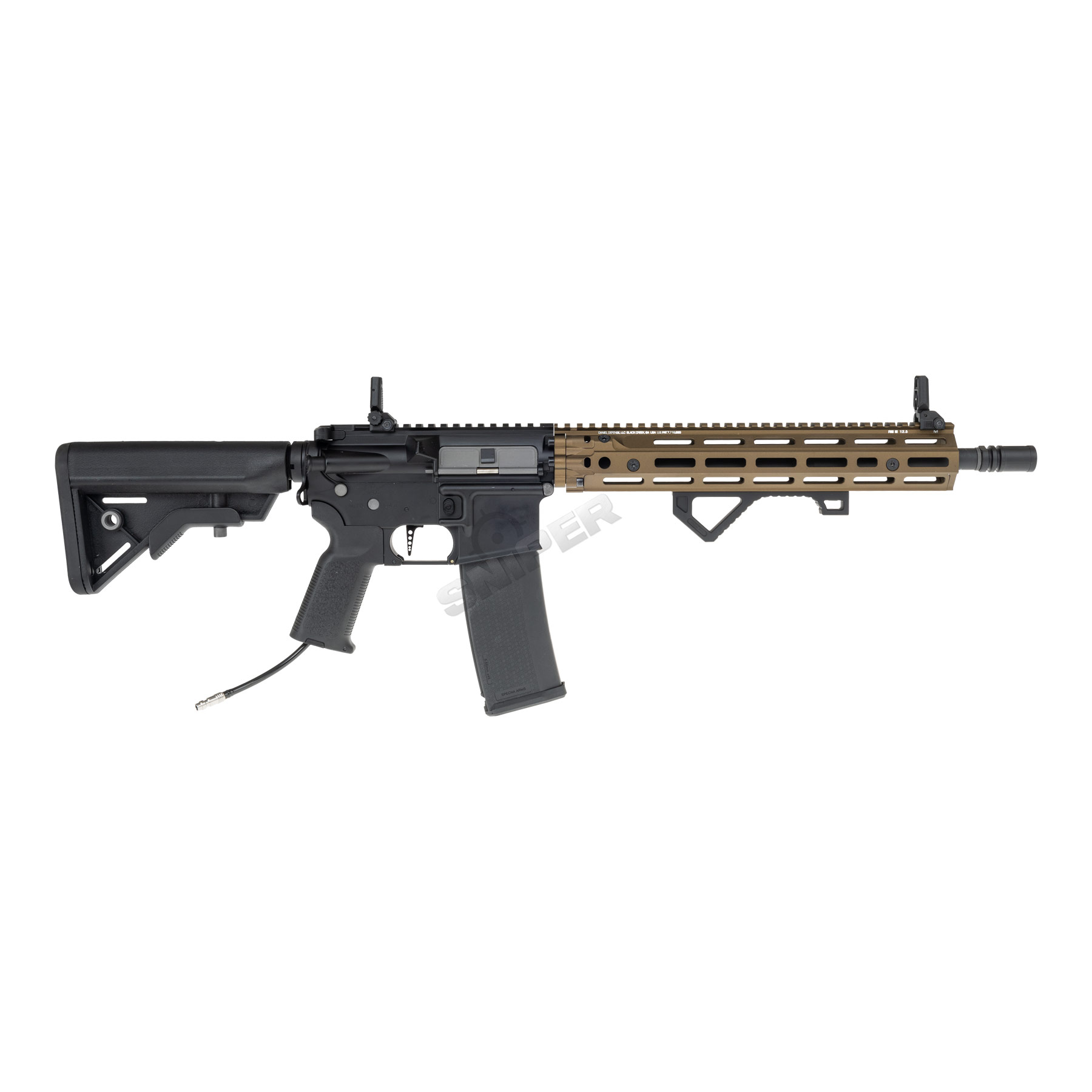 SAC x Wolverine SA-E28 14,5" RIS III HPA, Chaos Bronze