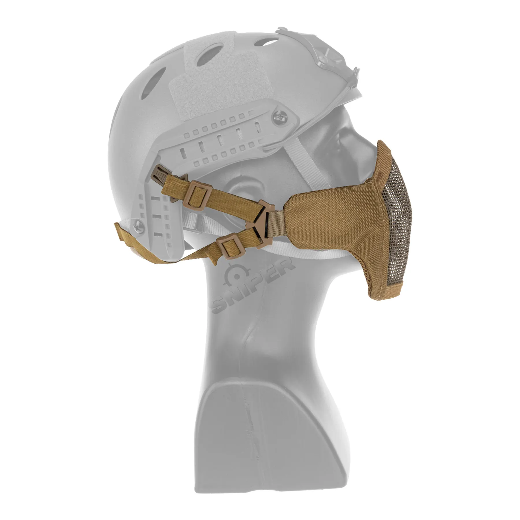 Reapo Mesh Face Mask, Tan