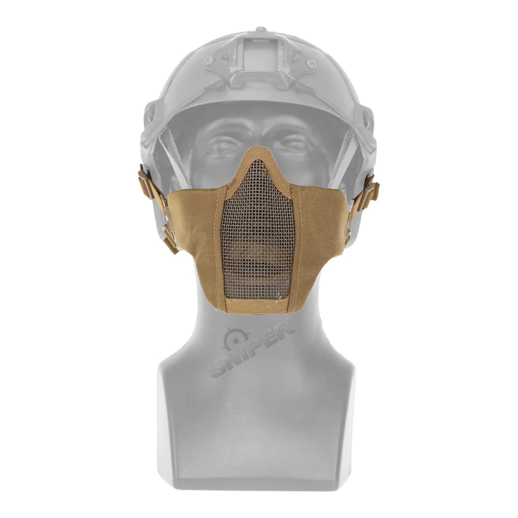 Reapo Mesh Face Mask, Tan