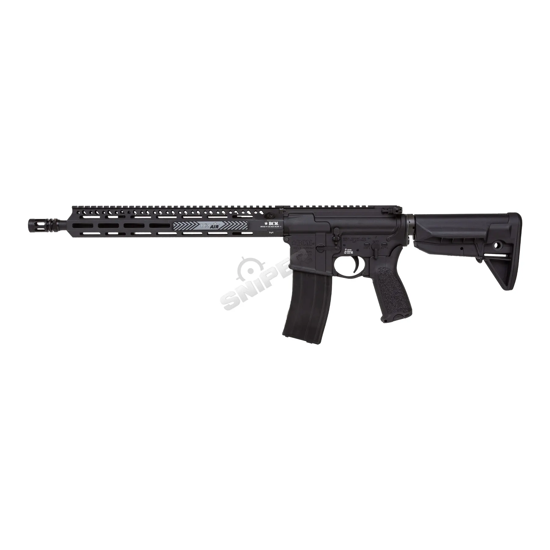 VFC BCM MCMR 14.5" GBBR CQB Vollmetall MOD0 MK2, Black