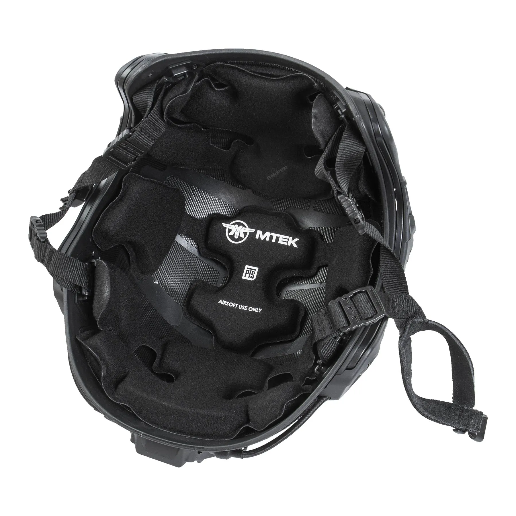 PTS MTEK Flux Helmet, Black