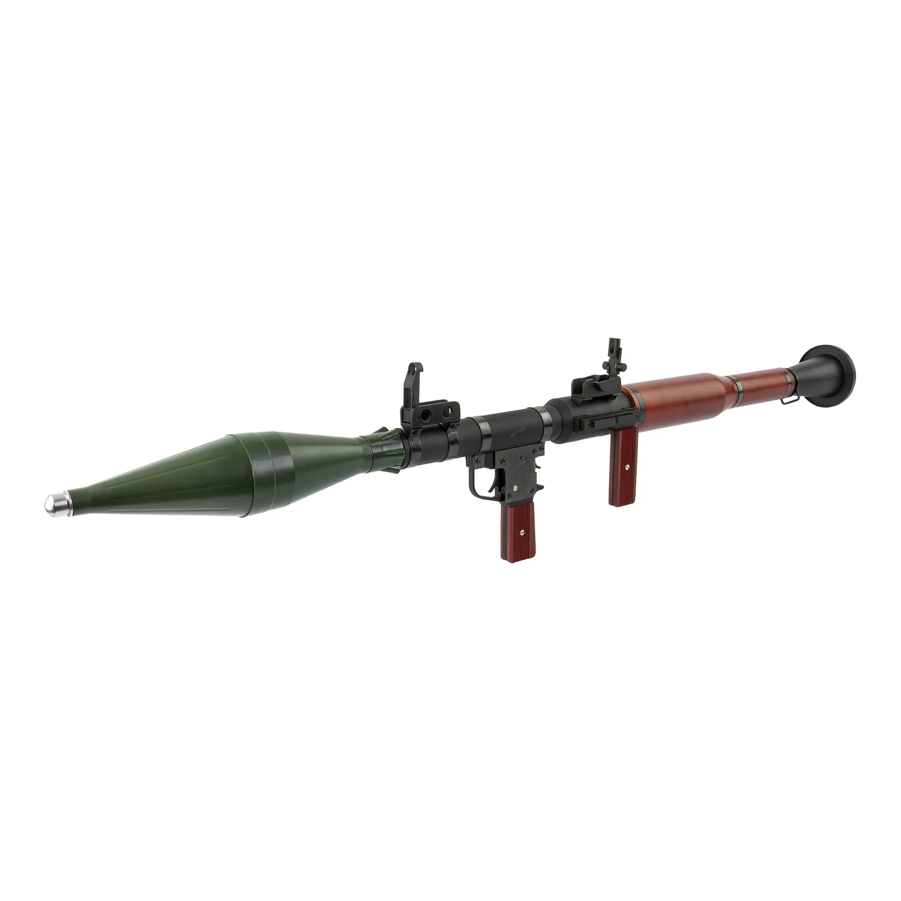 RPG-7 Rocket Launcher, Metal & Faux Wood RPG-7 Rocket Launcher, ltd Edition Real Wood