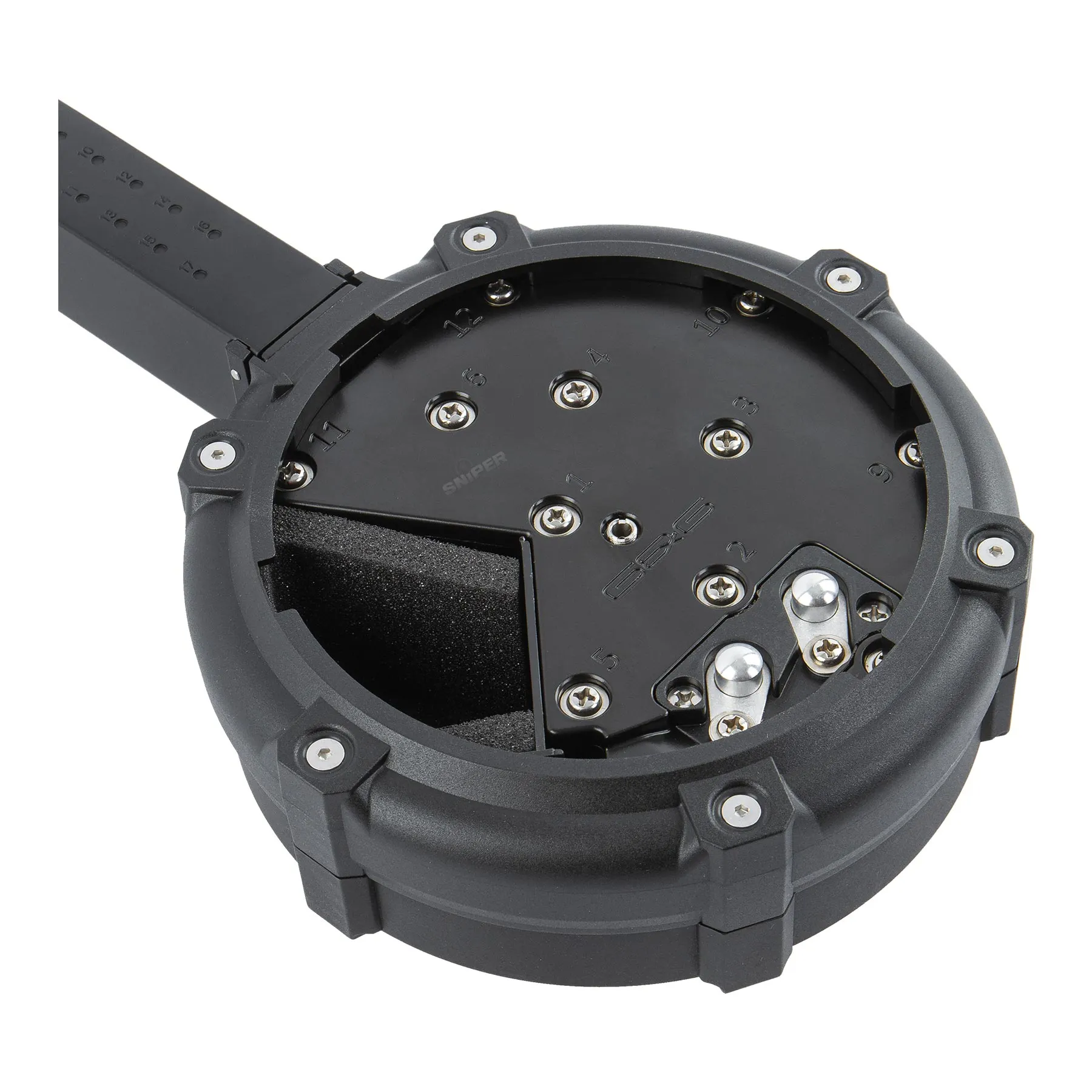 Drum Mag für G&G SMC 9, 300rds, Black