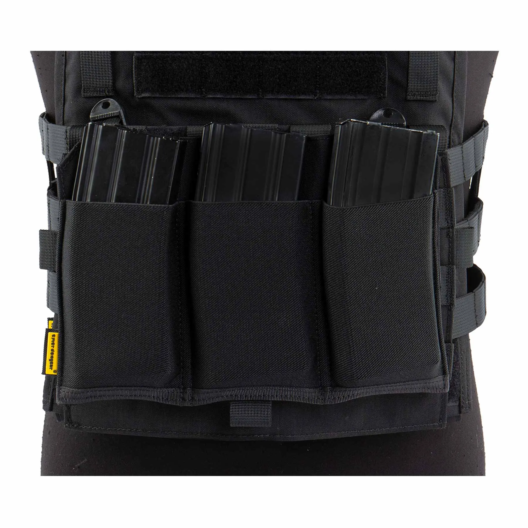 Triple M4 Mag Pouch Panel für 419 / 420, Black