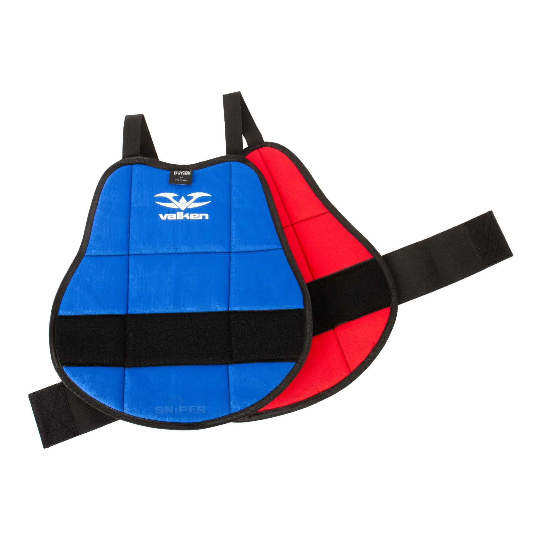 Gotcha Chest Protector, Blue/Red Gotcha Chest Protector, Blue/Red