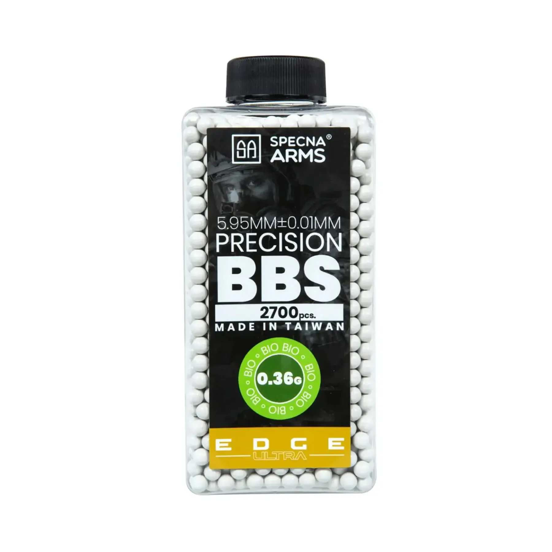 Specna Arms Edge Ultra 0,36g Bio BBs, 2700rds