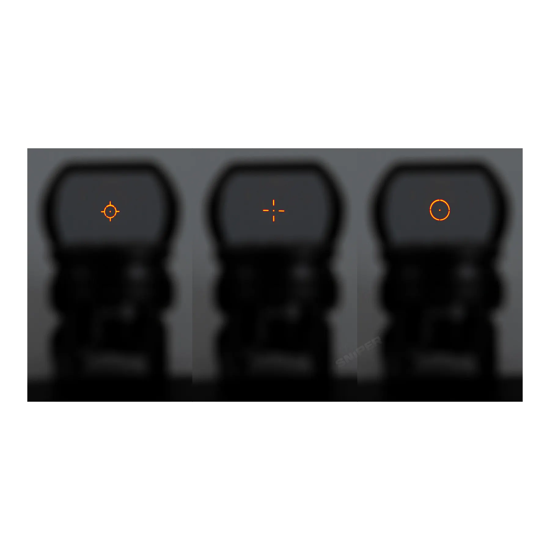 Reflex Red Dot Visier, Red/Green
